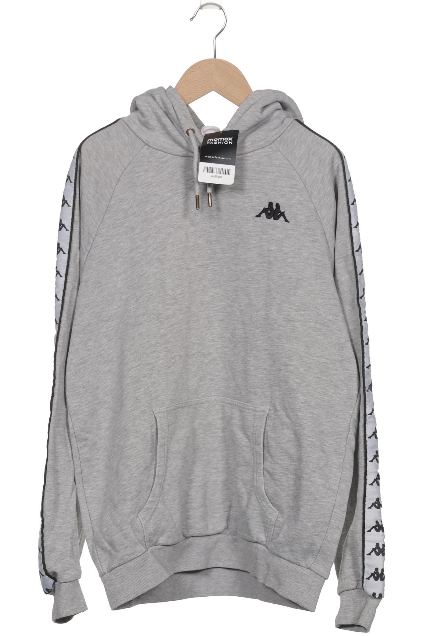

Kappa Herren Kapuzenpullover, grau, Gr. 46