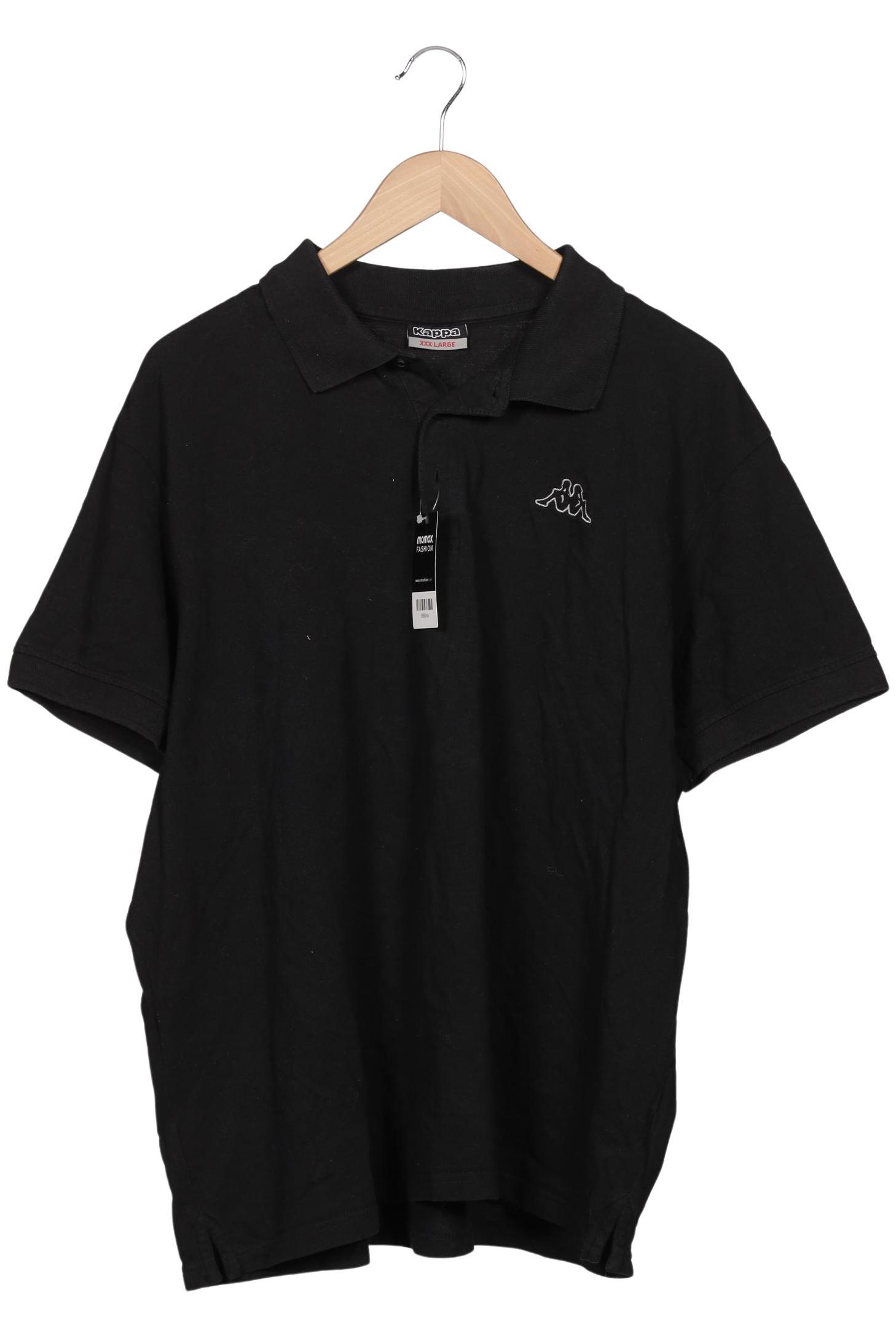 Thumbnail - Kappa Herren Poloshirt, schwarz, Gr. 56