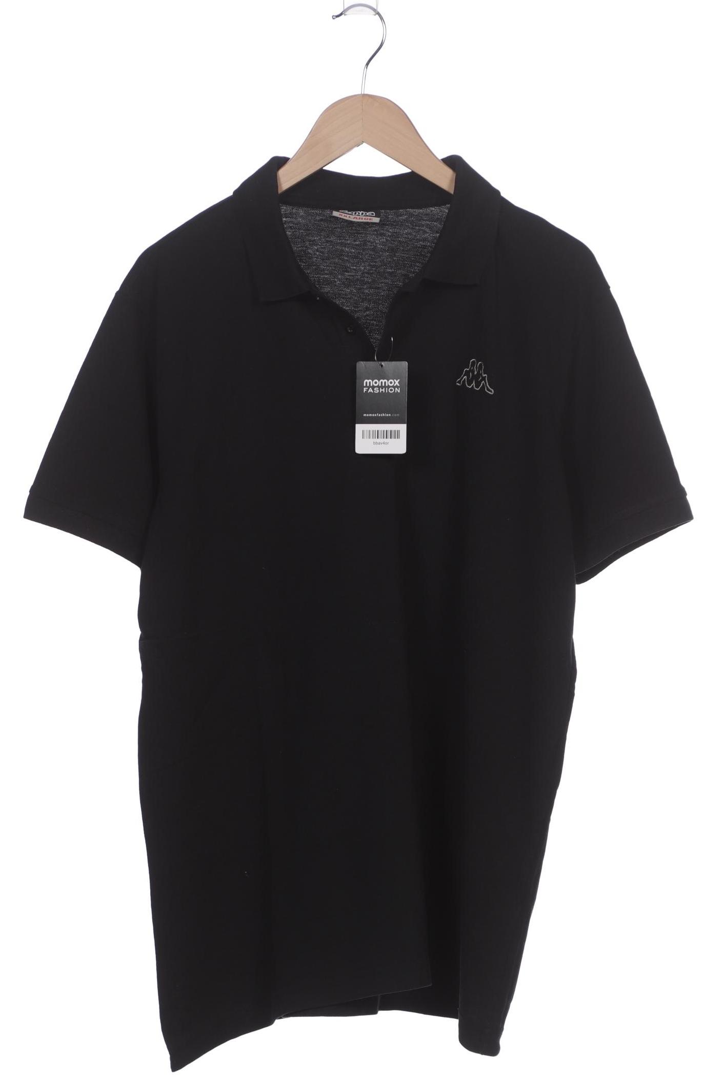 Thumbnail - Kappa Herren Poloshirt, schwarz, Gr. 56