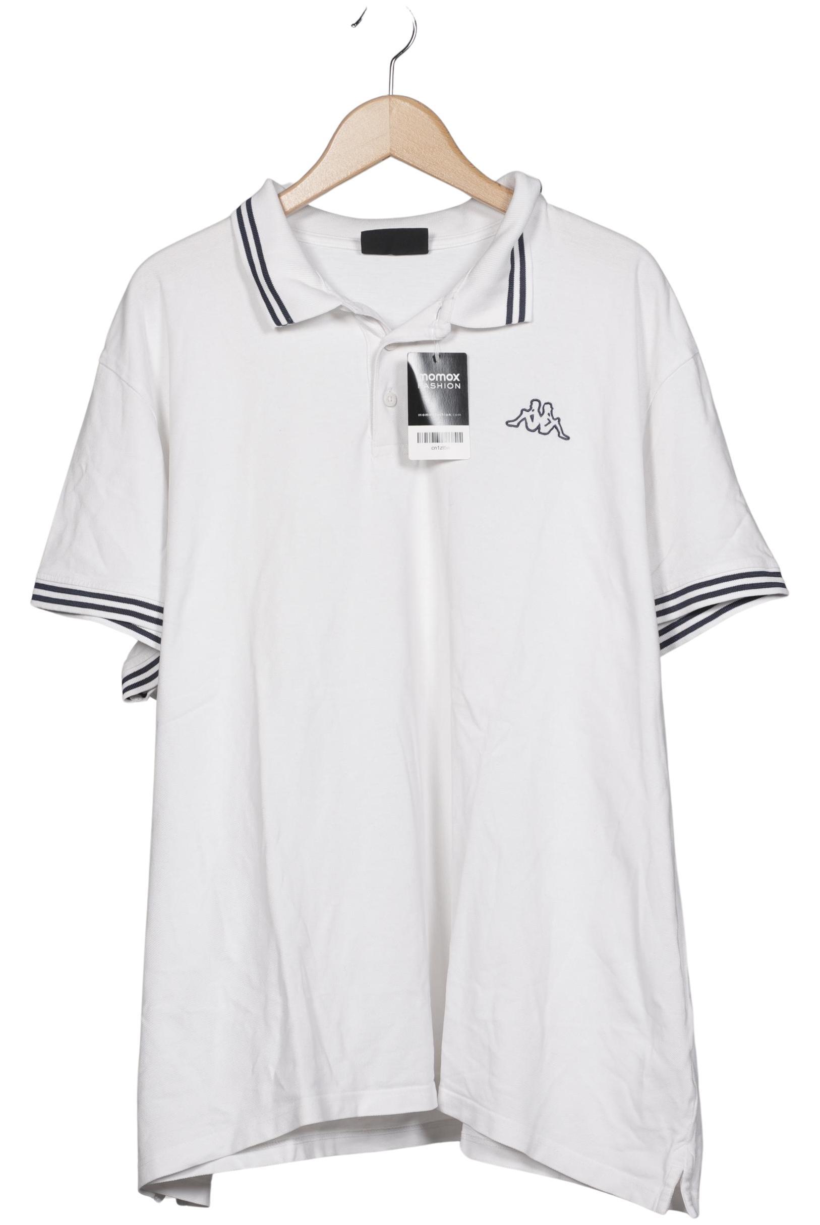 Thumbnail - Kappa Herren Poloshirt, weiß, Gr. 60