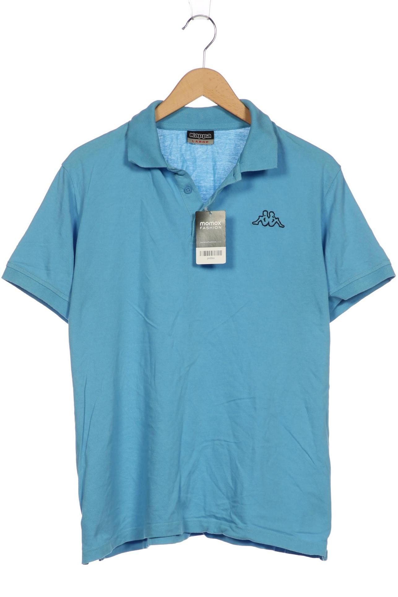 Thumbnail - Kappa Herren Poloshirt, blau, Gr. 52