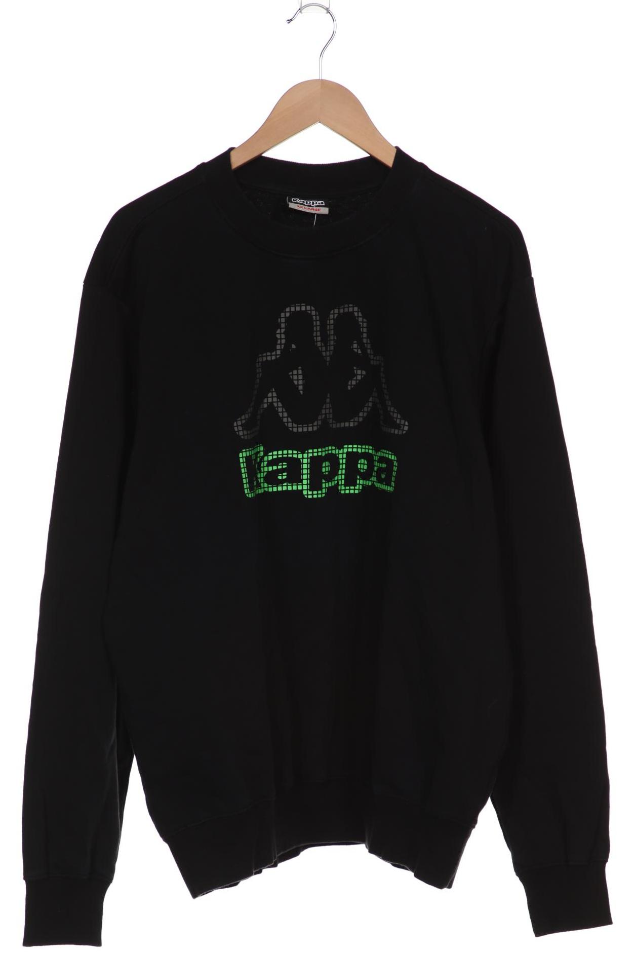 

Kappa Herren Sweatshirt, schwarz