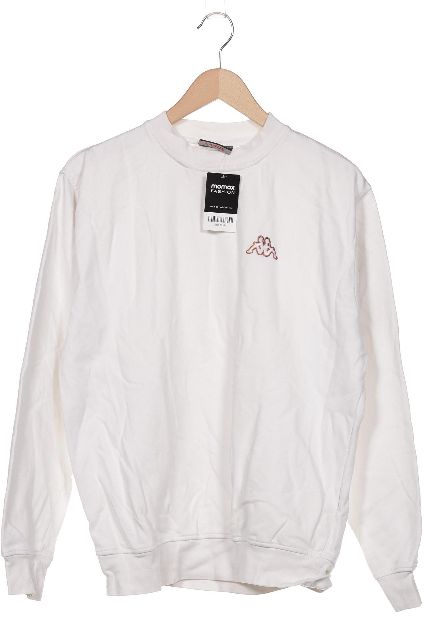 

Kappa Herren Sweatshirt, weiß, Gr. 52