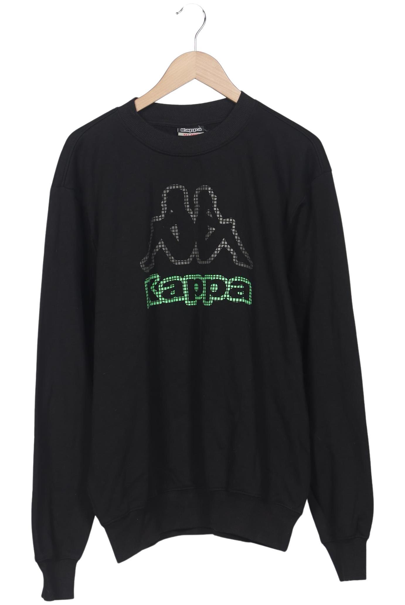 

Kappa Herren Sweatshirt, schwarz, Gr. 56