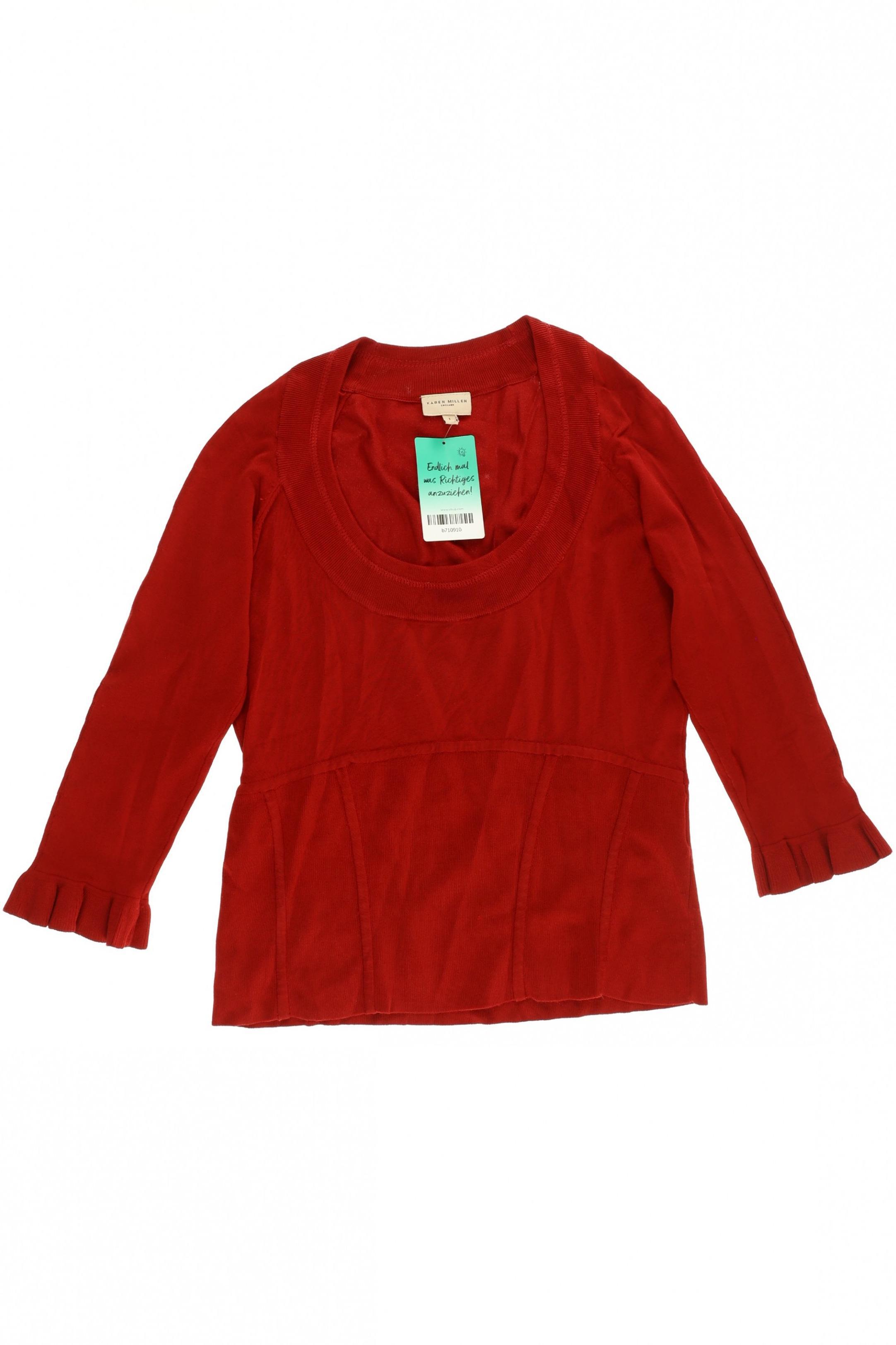 

Karen Millen Damen Langarmshirt, rot, Gr.