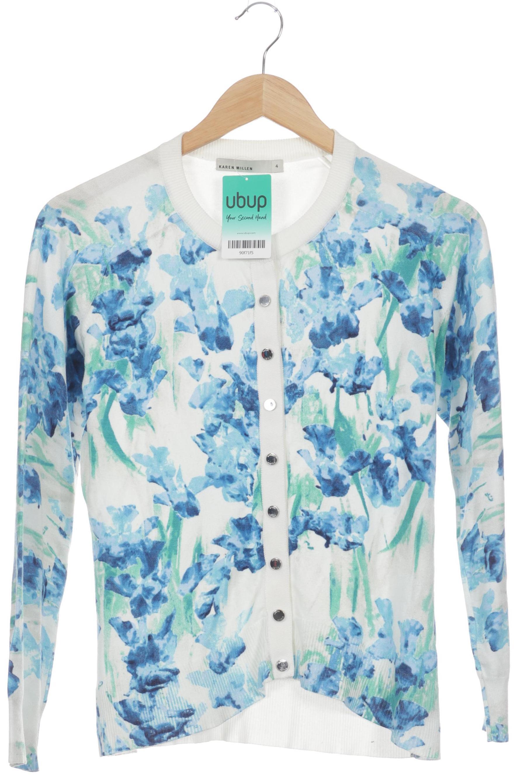 

Karen Millen Damen Strickjacke, weiß, Gr.