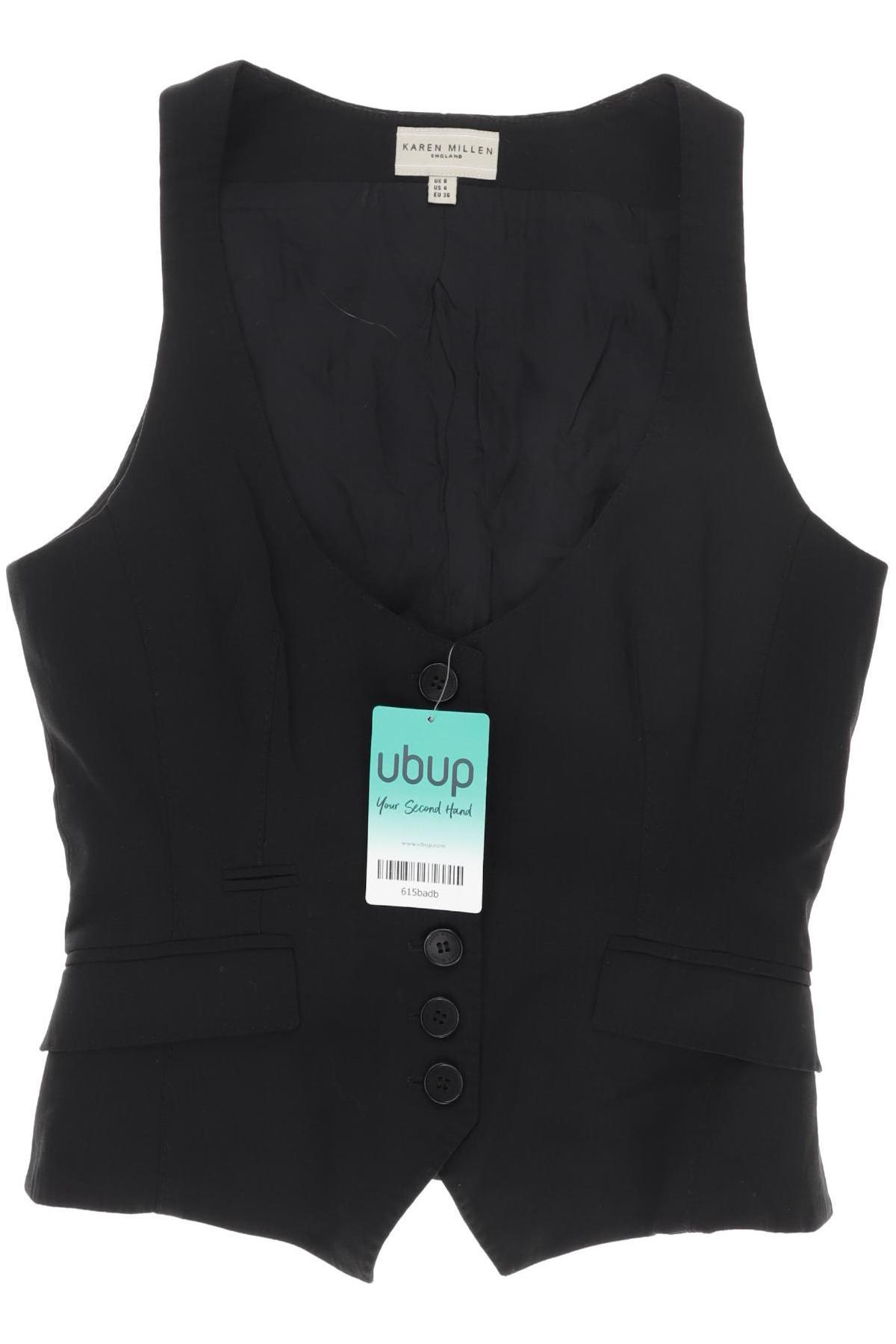 

Karen Millen Damen Weste, schwarz, Gr. 36