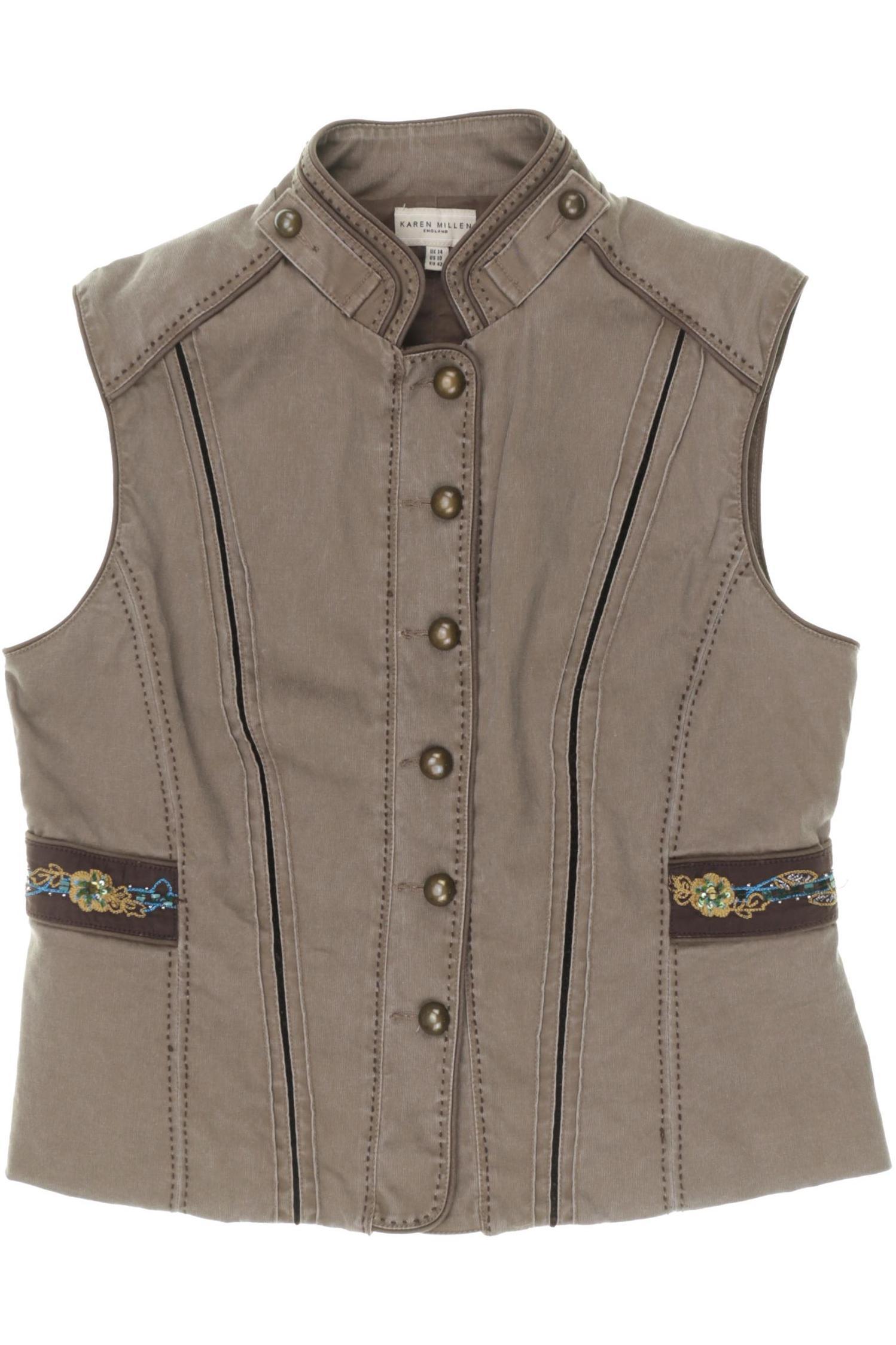 

Karen Millen Damen Weste, braun, Gr. 42