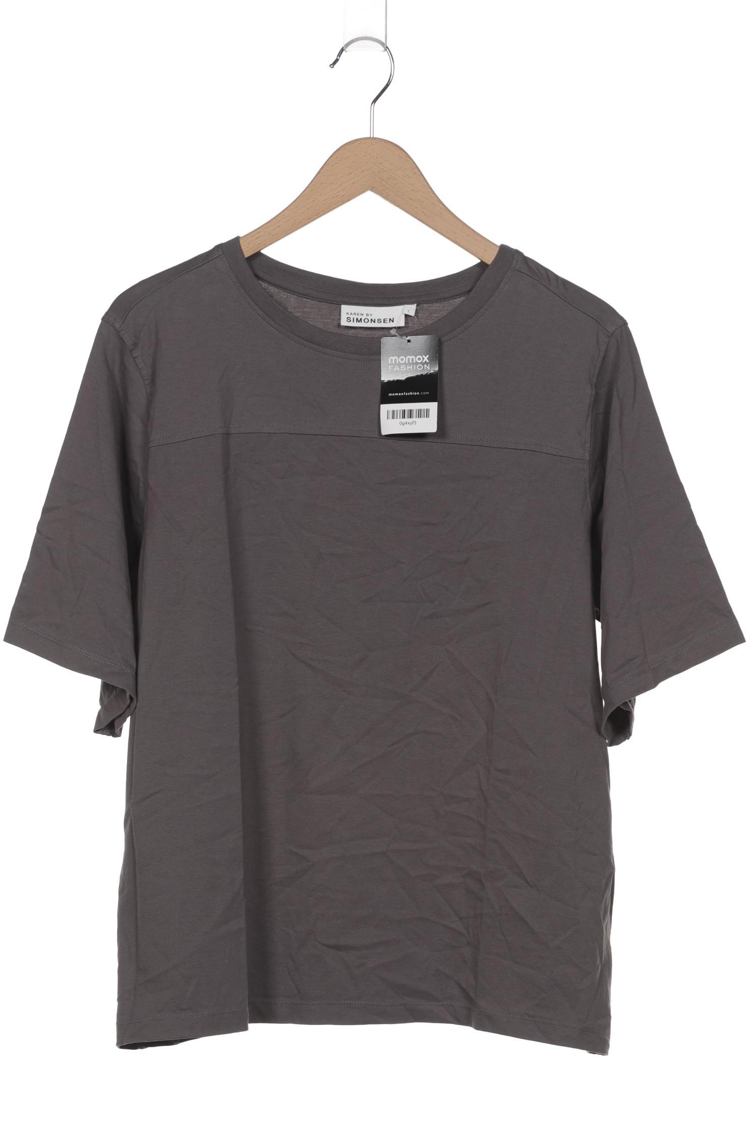 

Karen by Simonsen Damen T-Shirt, grau, Gr. 42