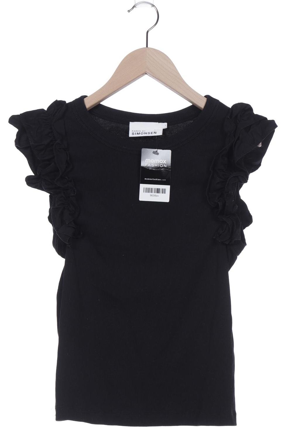 

Karen by Simonsen Damen T-Shirt, schwarz, Gr. 42
