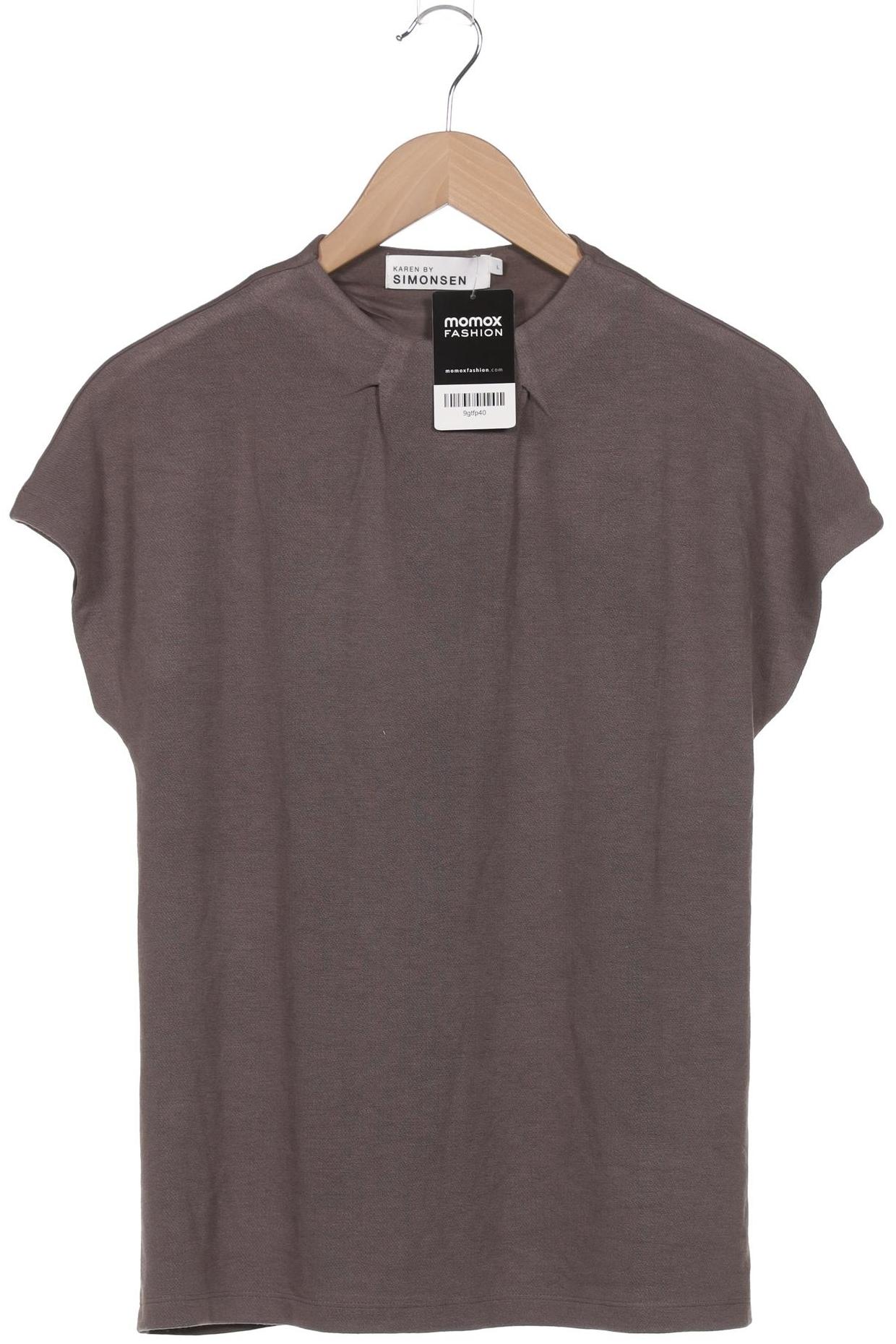 

Karen by Simonsen Damen T-Shirt, grau, Gr. 42