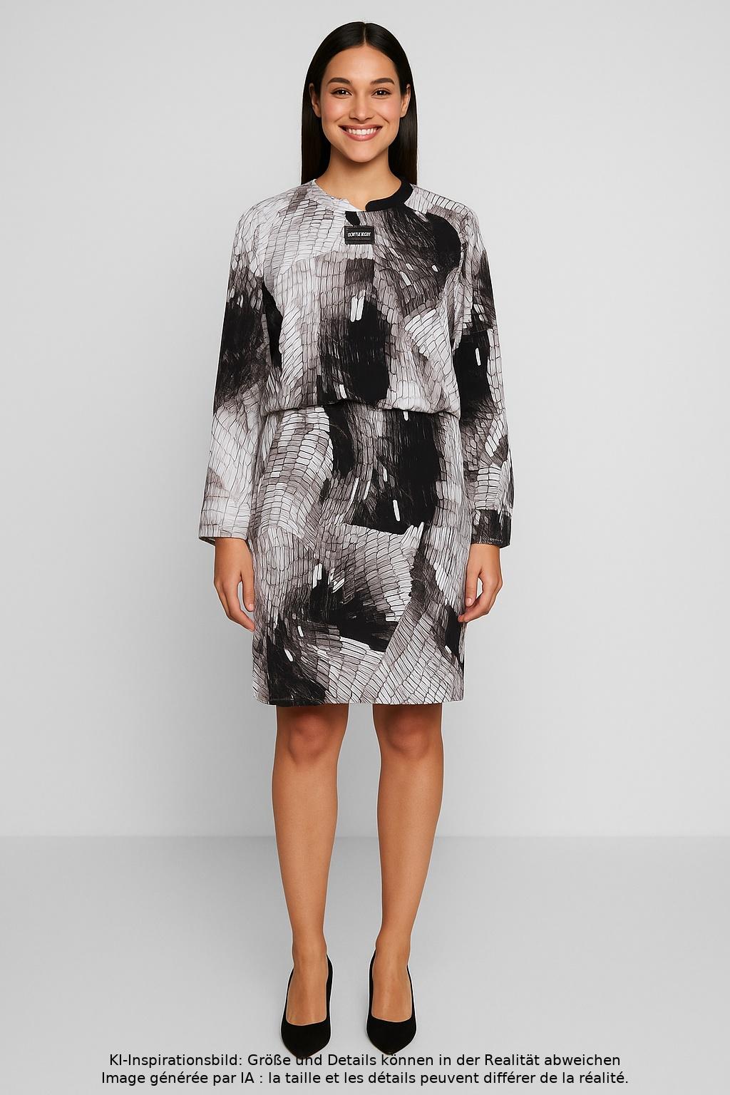 

Karen by Simonsen Damen Kleid, mehrfarbig, Gr. 38