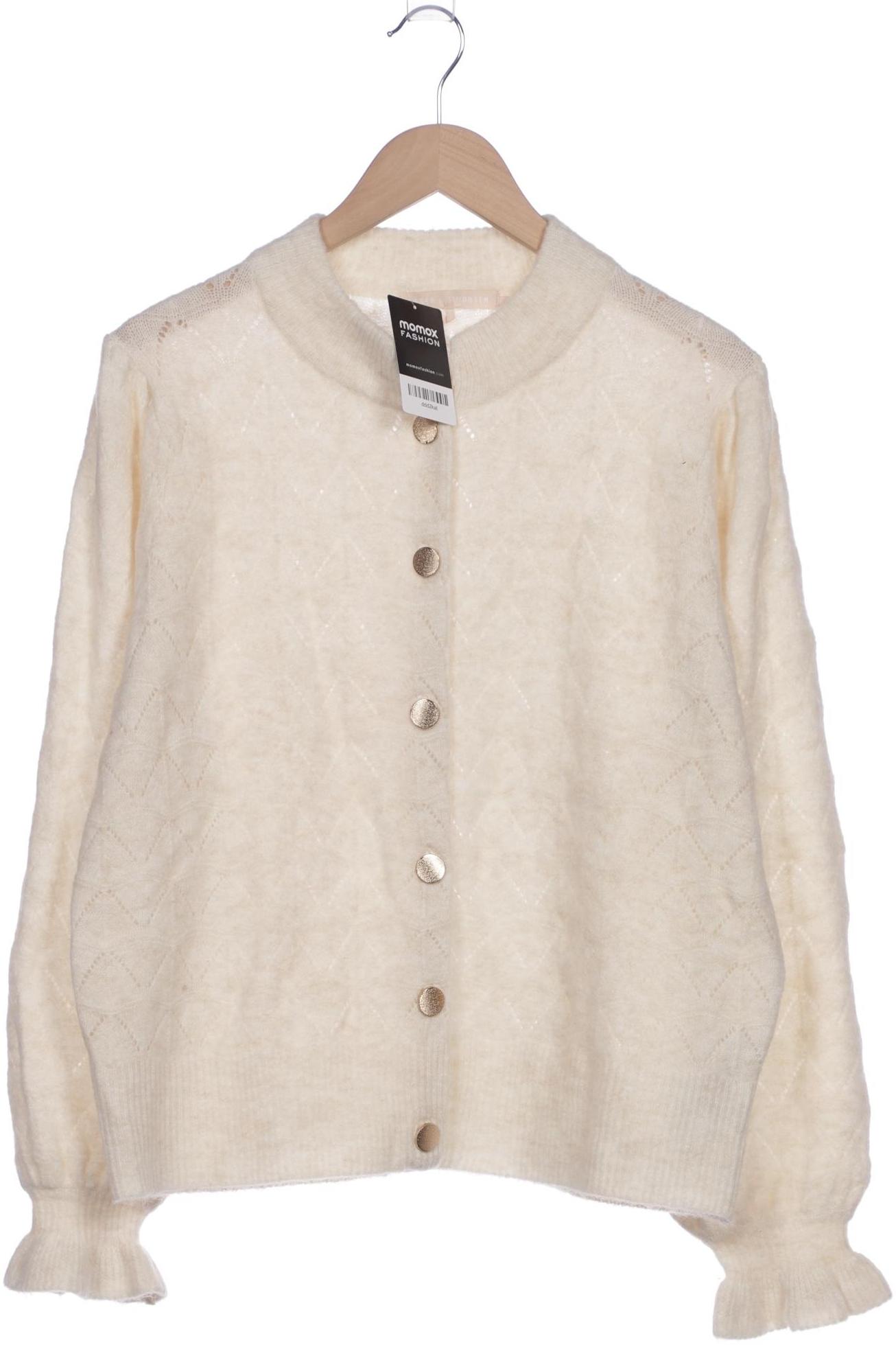 

Karen by Simonsen Damen Strickjacke, cremeweiß, Gr. 44