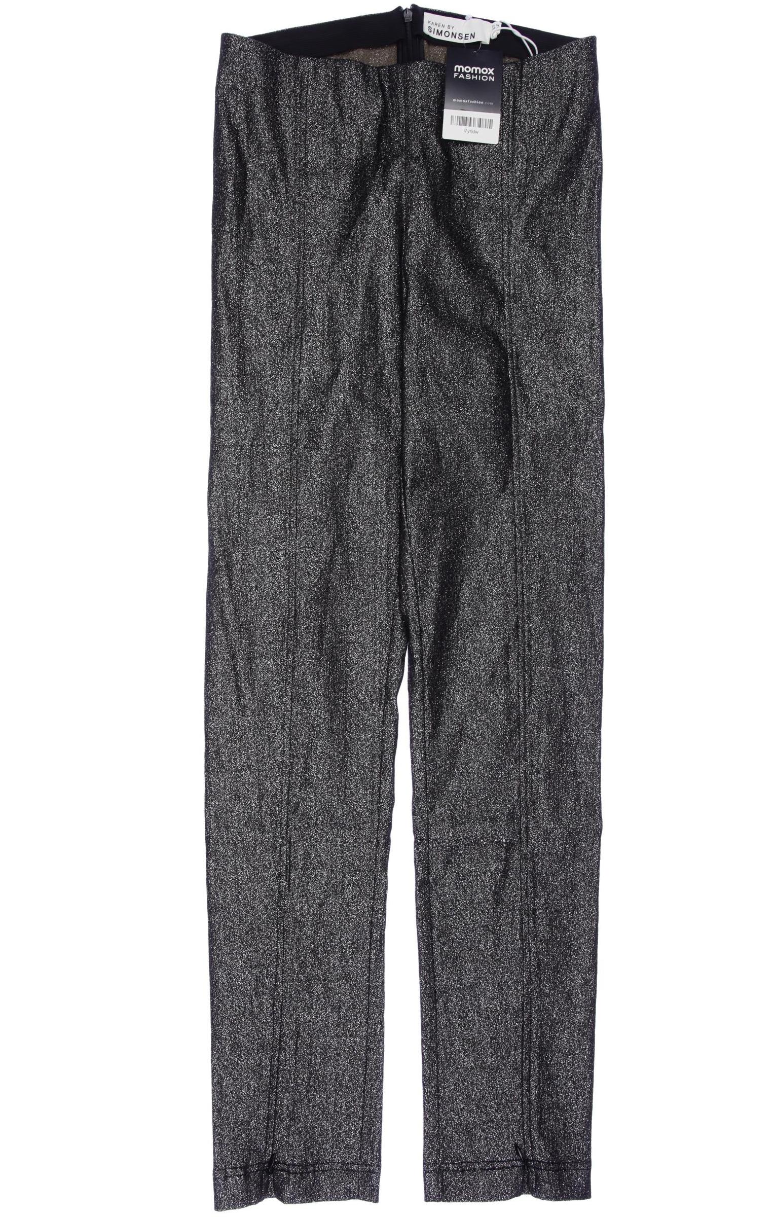 

Karen by Simonsen Damen Stoffhose, silber, Gr. 34