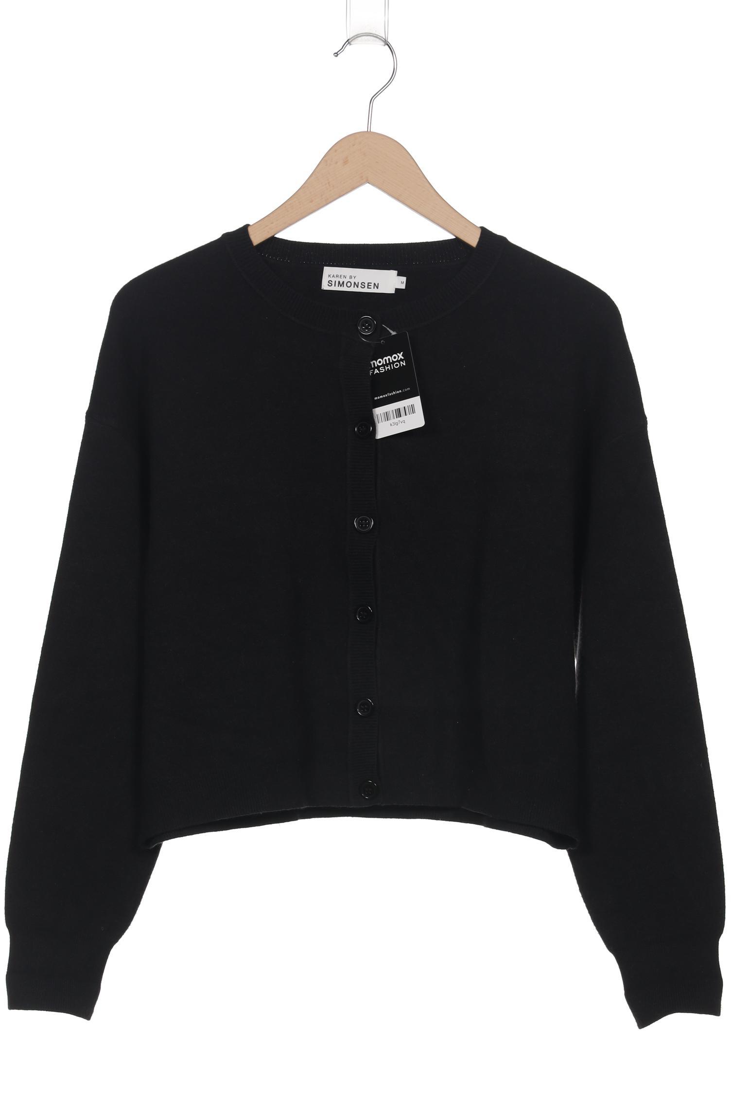 

Karen by Simonsen Damen Strickjacke, schwarz, Gr. 38