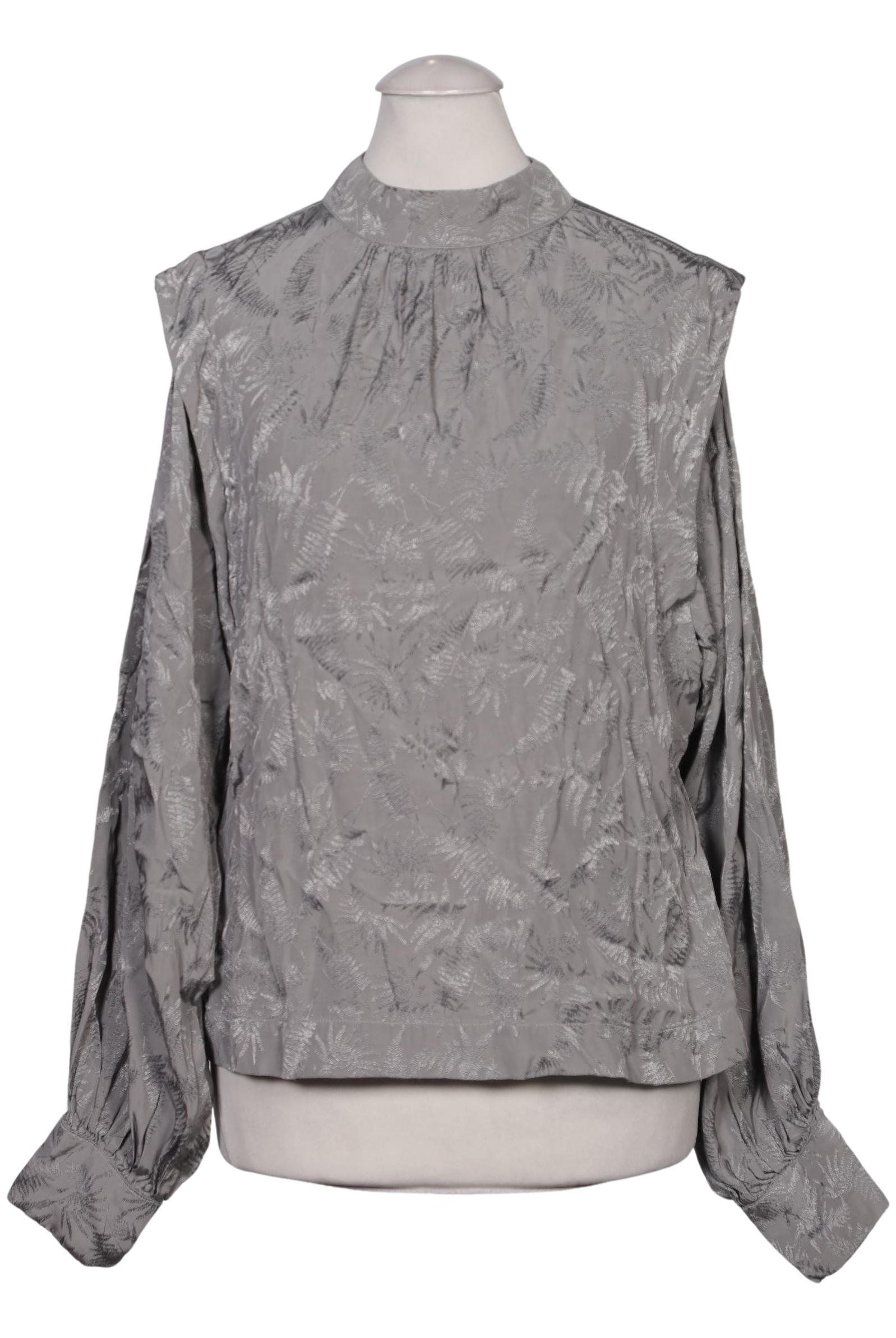 

Karen by Simonsen Damen Bluse, silber, Gr. 34