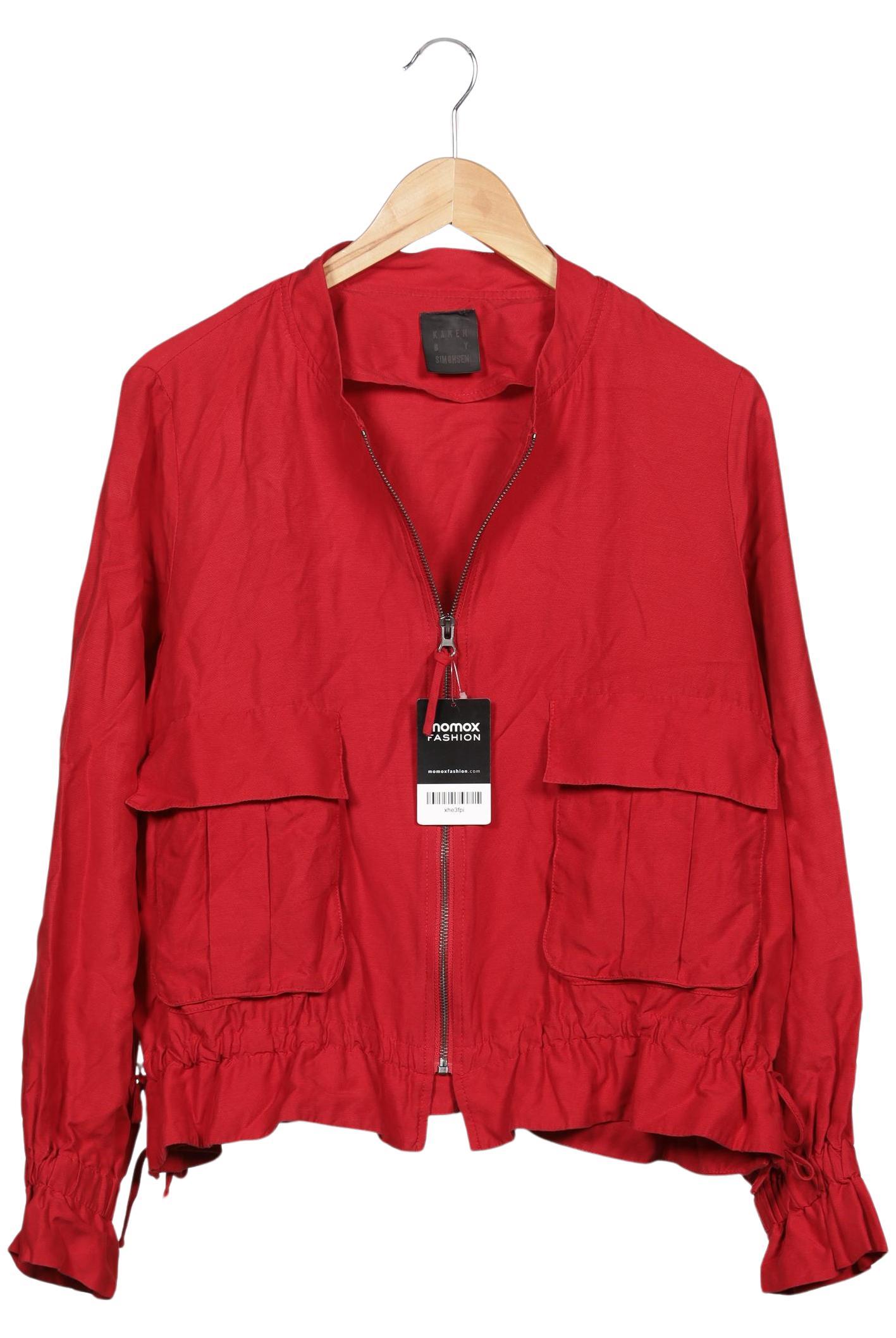 

Karen by Simonsen Damen Jacke, rot, Gr. 40