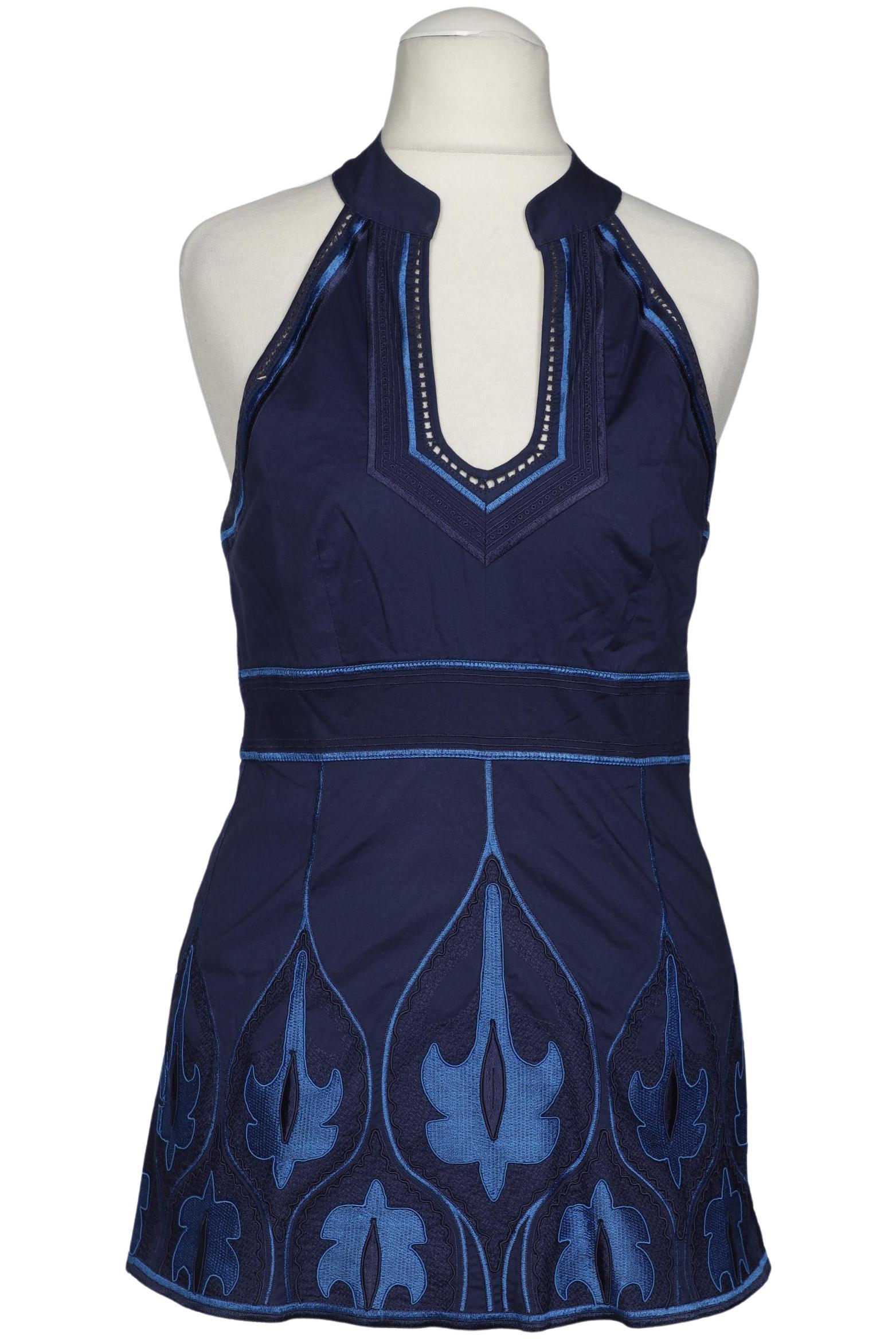 

Karen Millen Damen Bluse, marineblau, Gr. 36