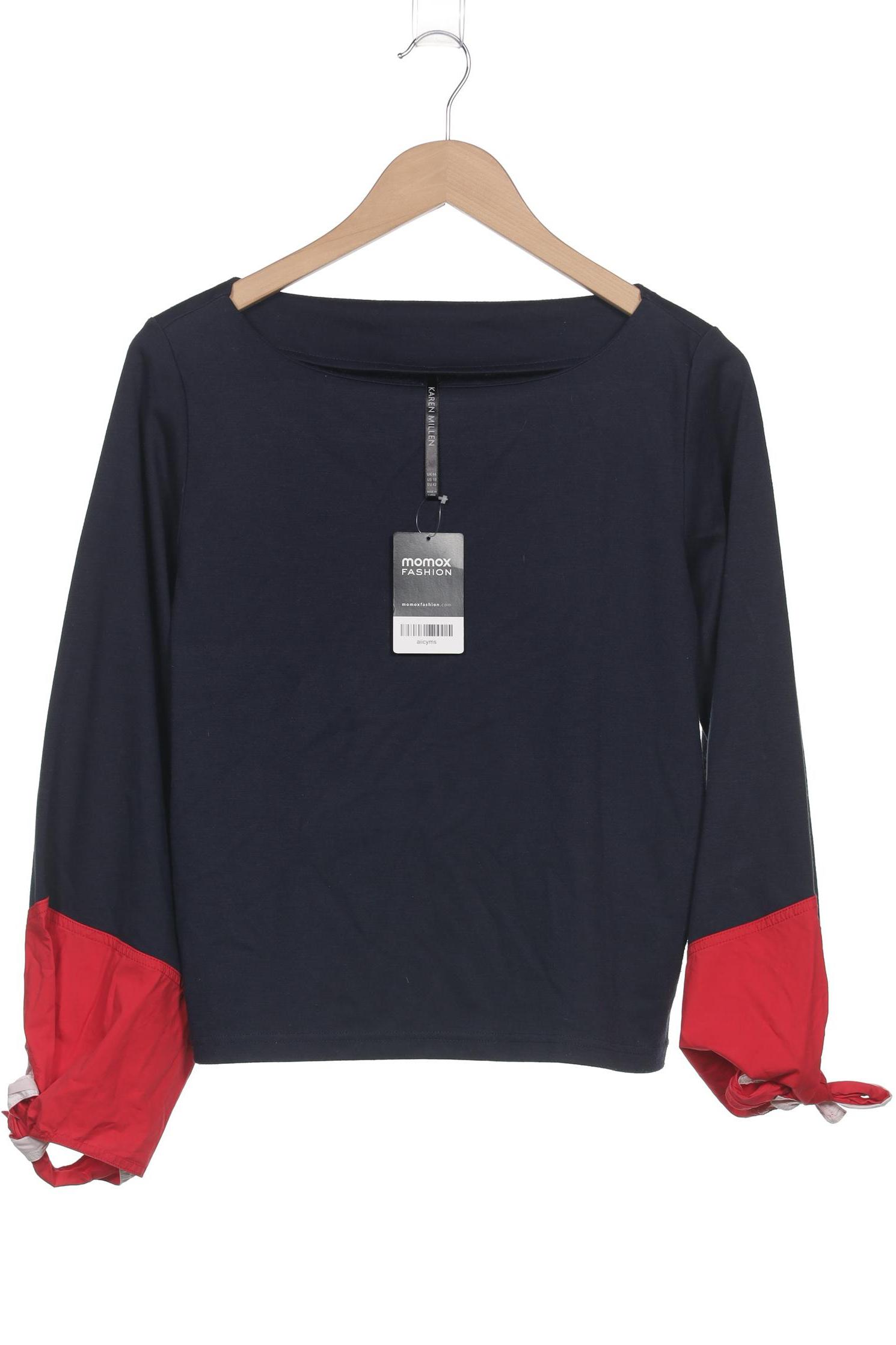 

Karen Millen Damen Sweatshirt, marineblau, Gr. 14
