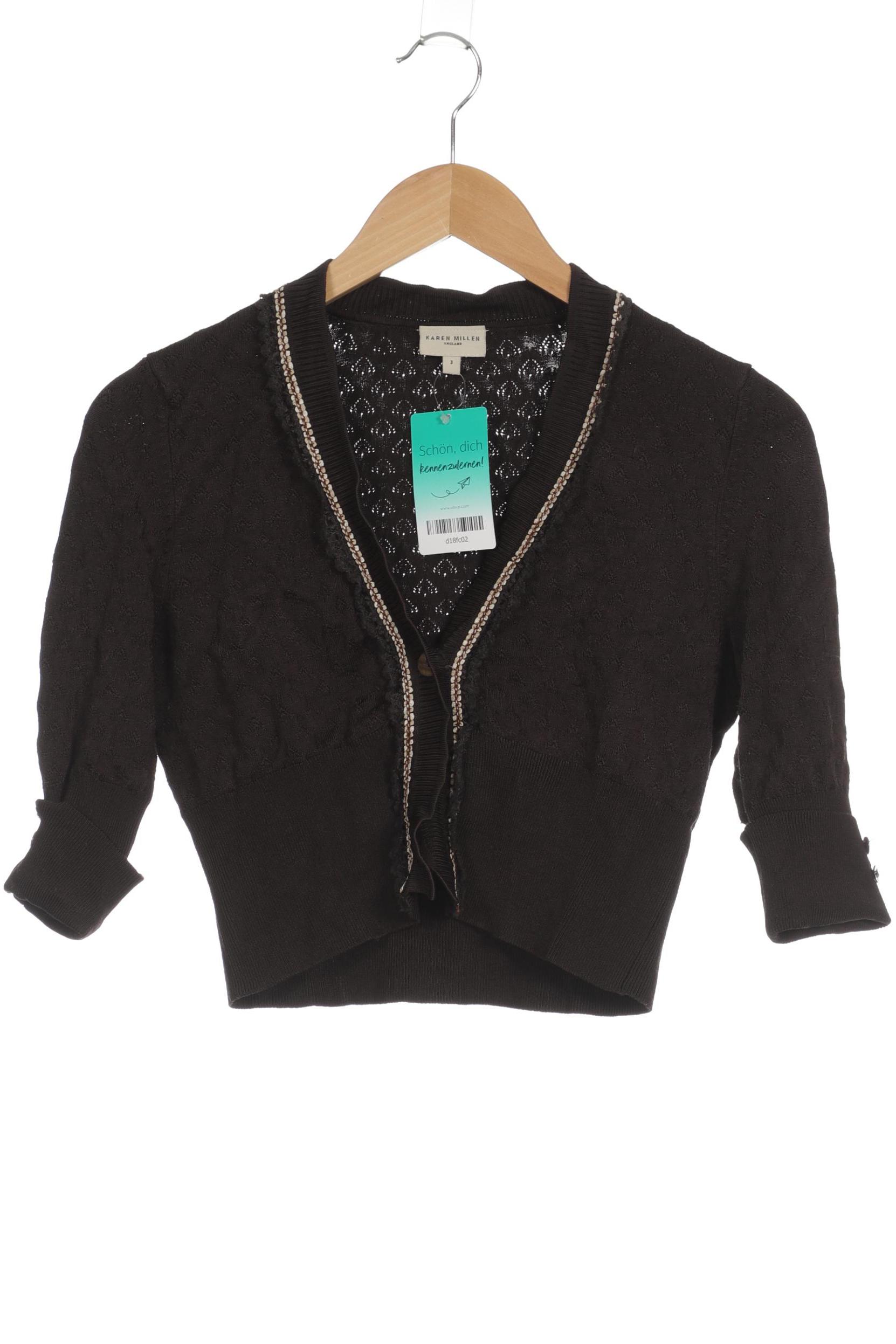 

Karen Millen Damen Strickjacke, schwarz, Gr. 36