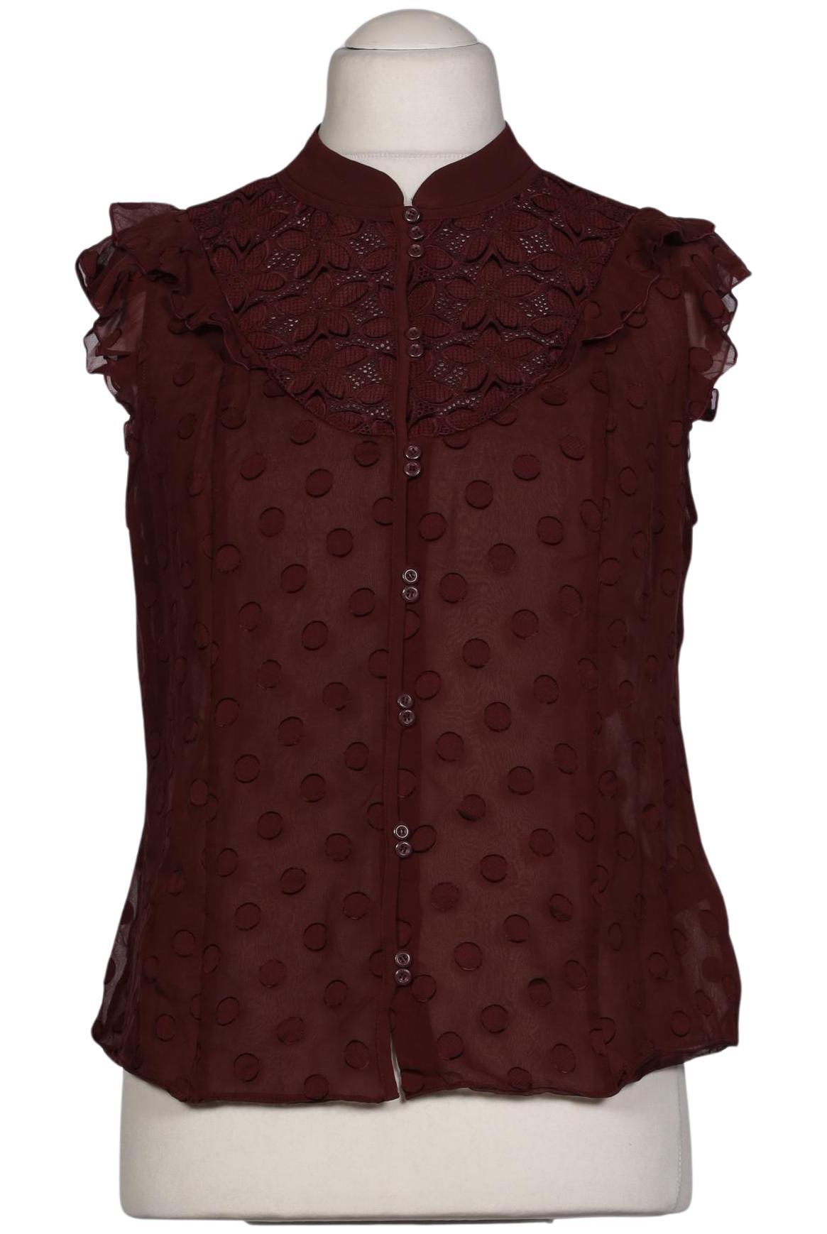 

Karen Millen Damen Bluse, bordeaux, Gr. 44