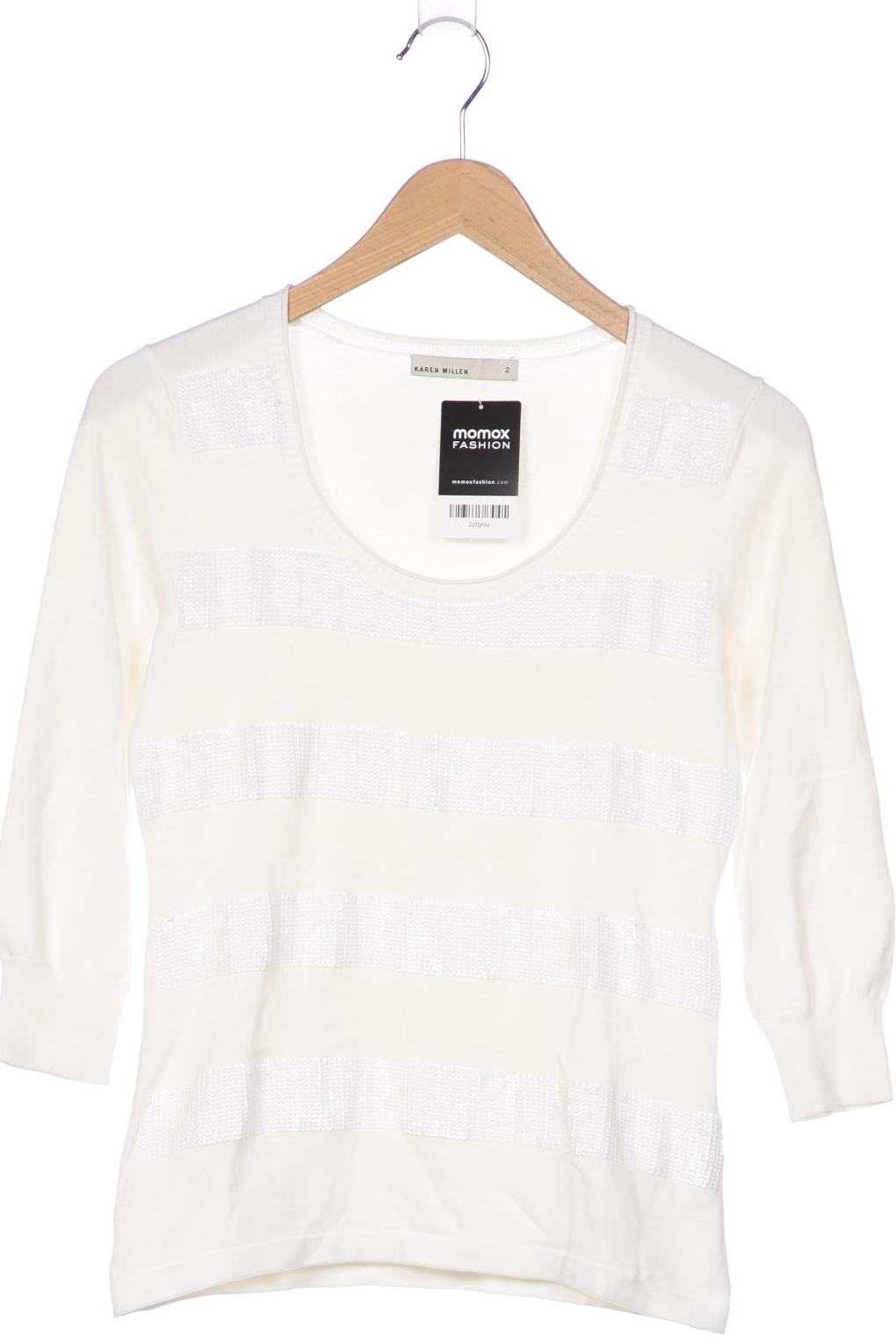 

Karen Millen Damen Pullover, cremeweiß