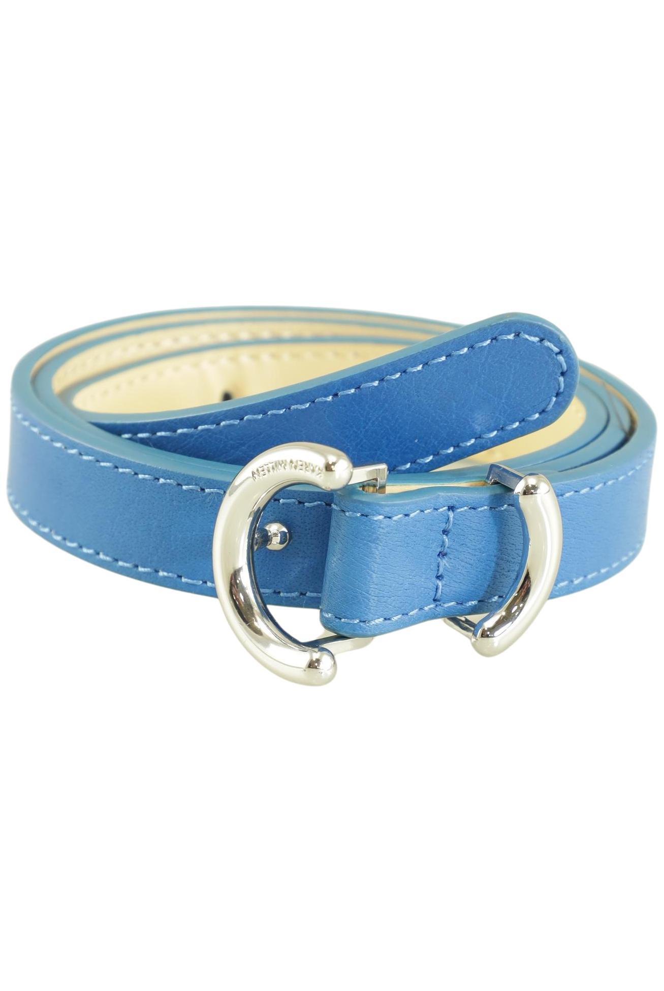 Thumbnail - Karen Millen Damen Gürtel, blau, Gr. 65