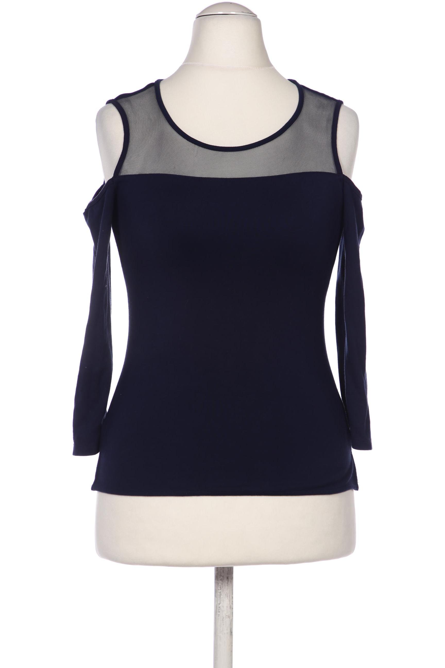 

Karen Millen Damen Langarmshirt, marineblau, Gr. 10