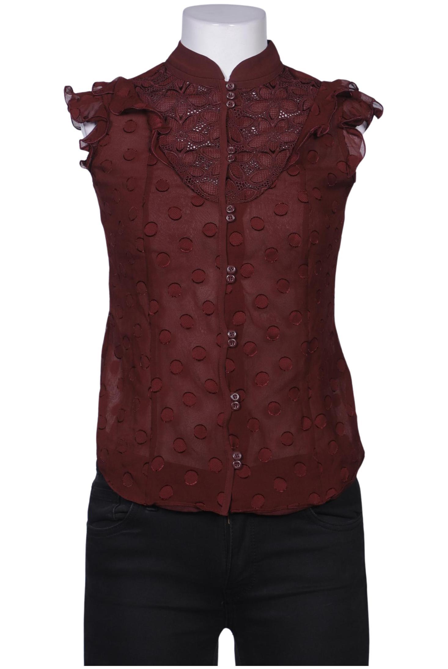 

Karen Millen Damen Bluse, bordeaux, Gr. 36