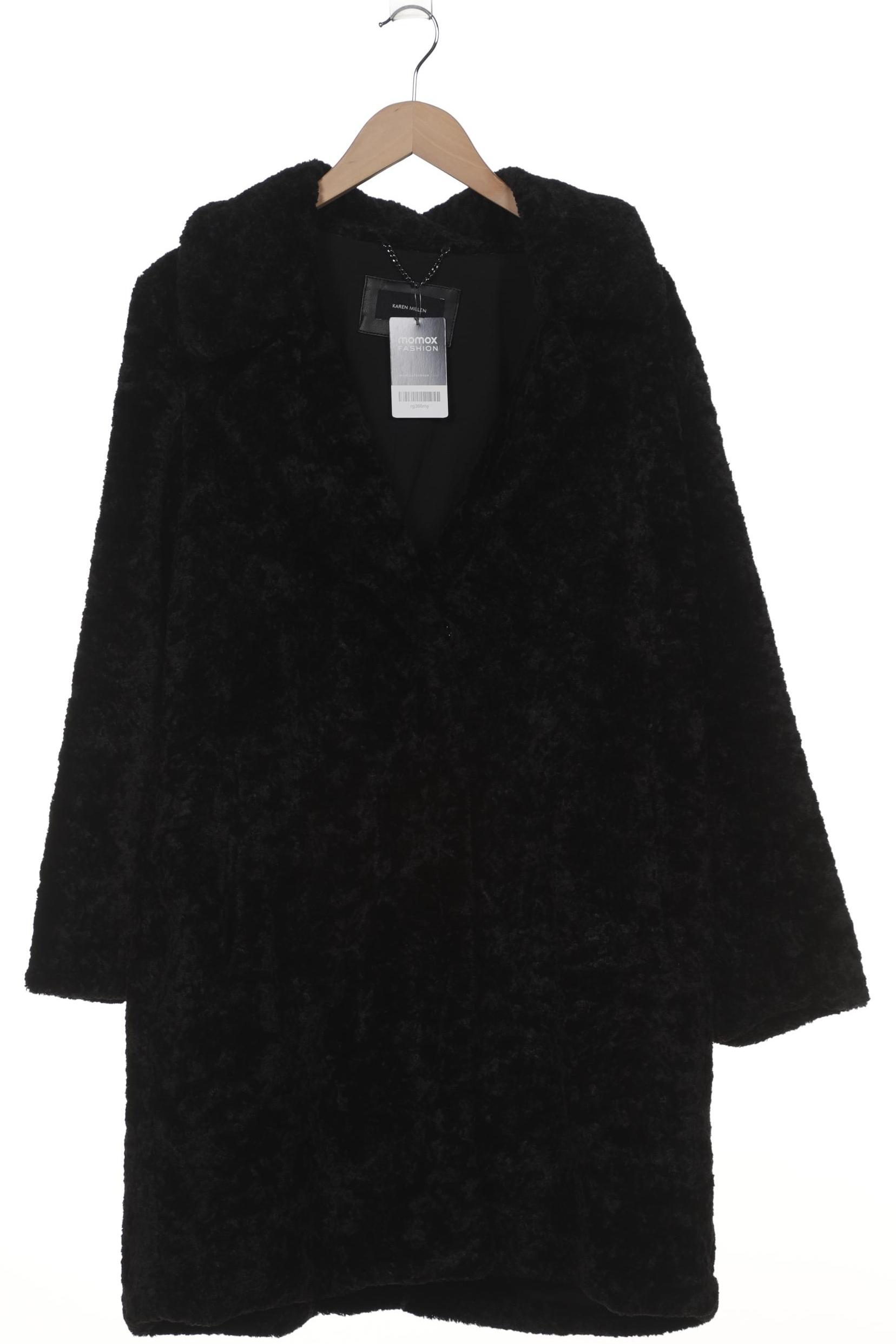 

Karen Millen Damen Mantel, schwarz, Gr. 42