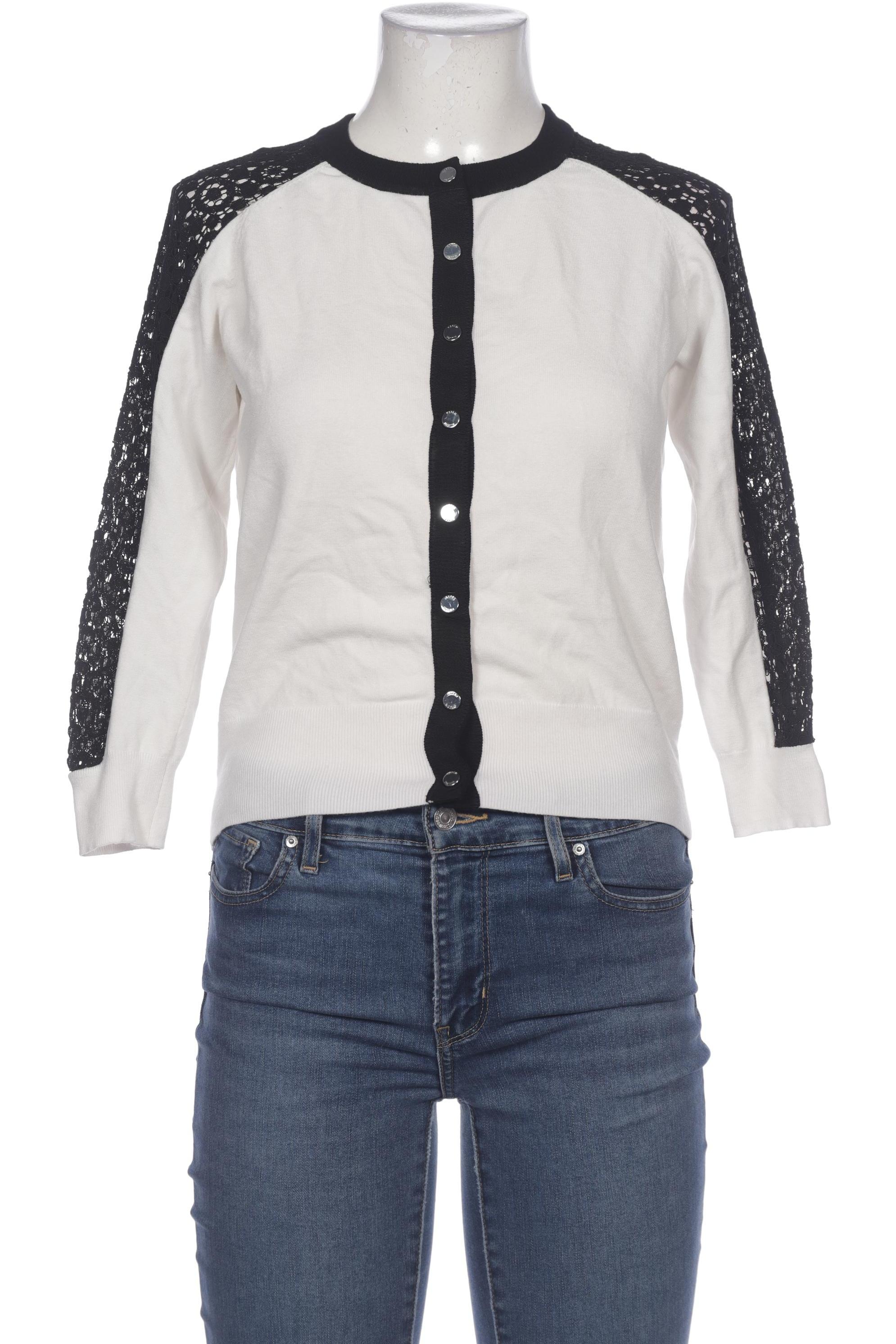 

Karen Millen Damen Strickjacke, weiß, Gr. 4