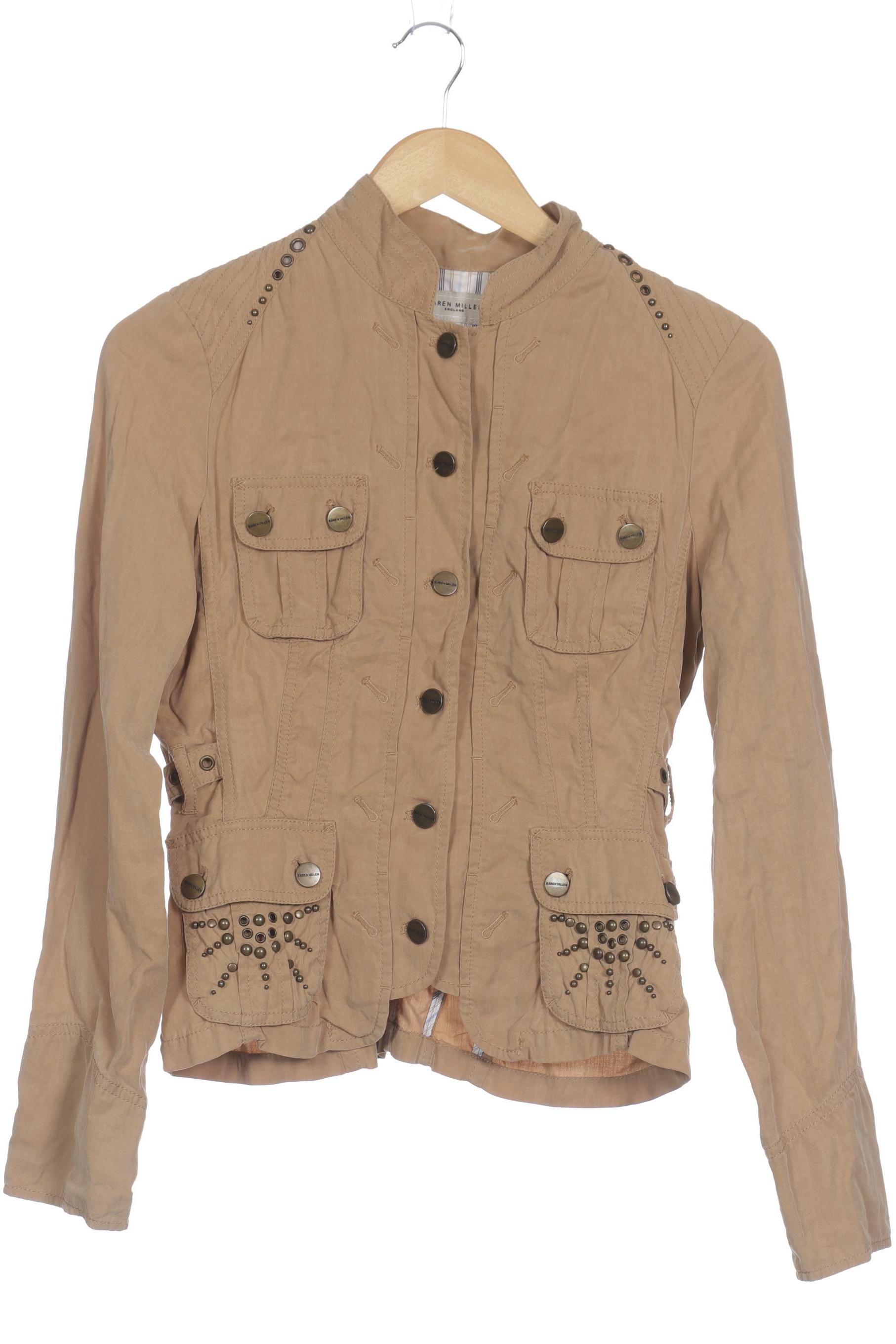 

Karen Millen Damen Jacke, beige, Gr. 38