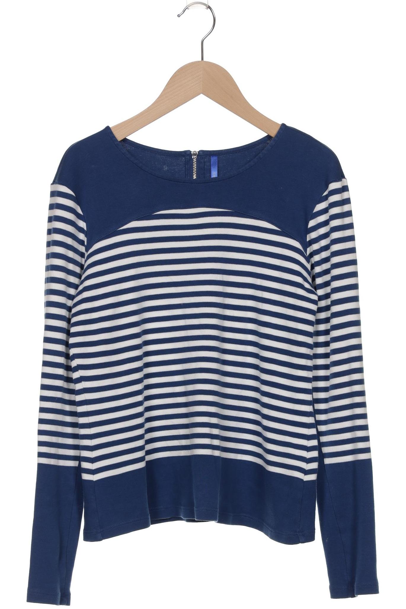 

Karen Millen Damen Langarmshirt, marineblau, Gr. 14