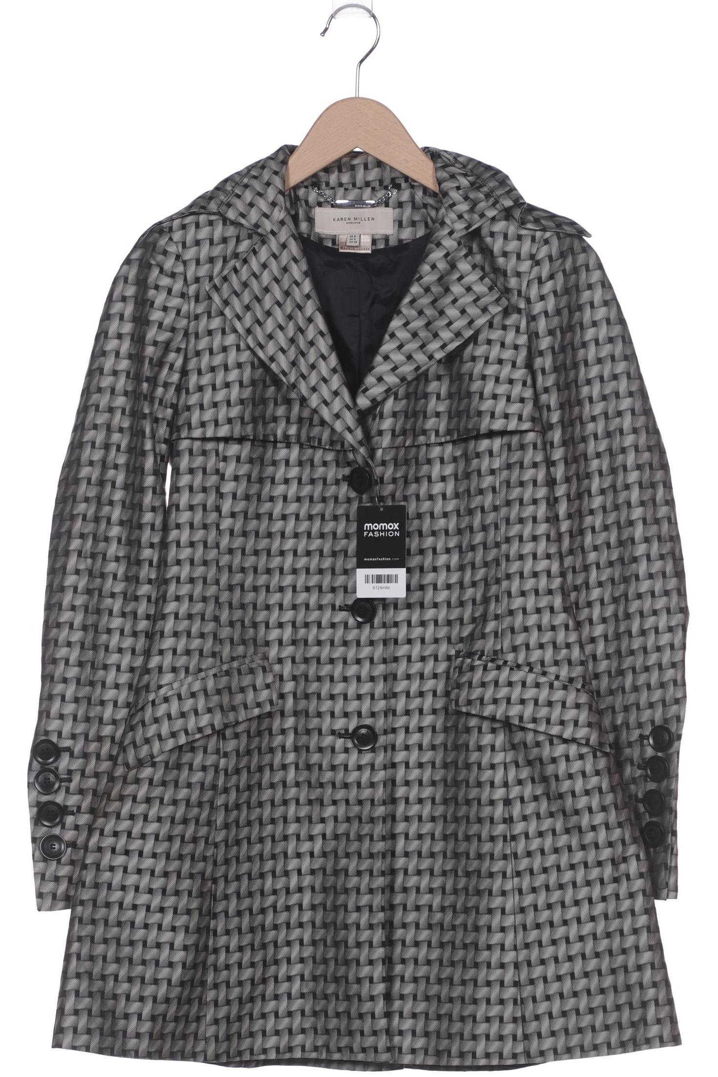 

Karen Millen Damen Mantel, grau, Gr. 36