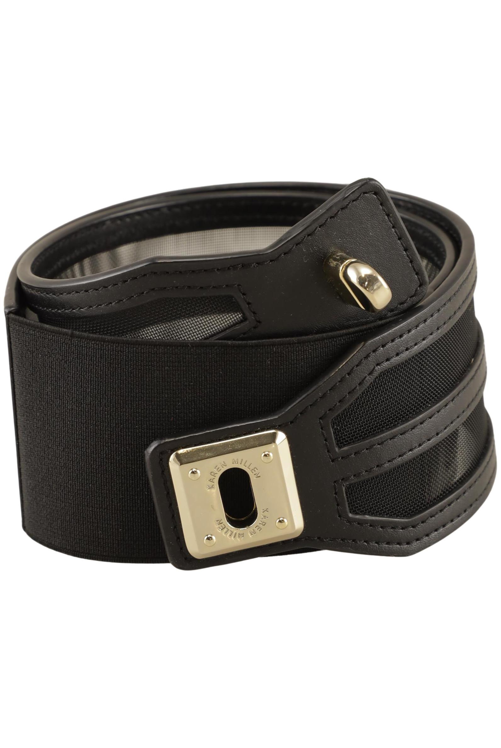 

Karen Millen Damen Gürtel, schwarz, Gr. 75