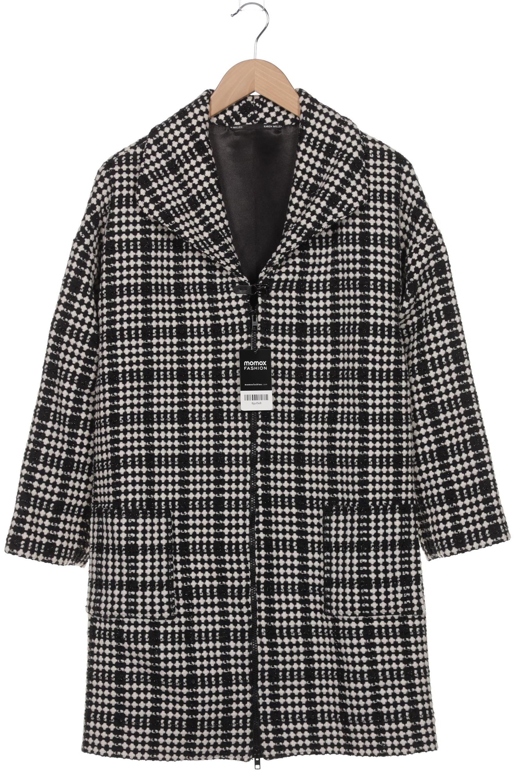 

Karen Millen Damen Mantel, schwarz, Gr. 38