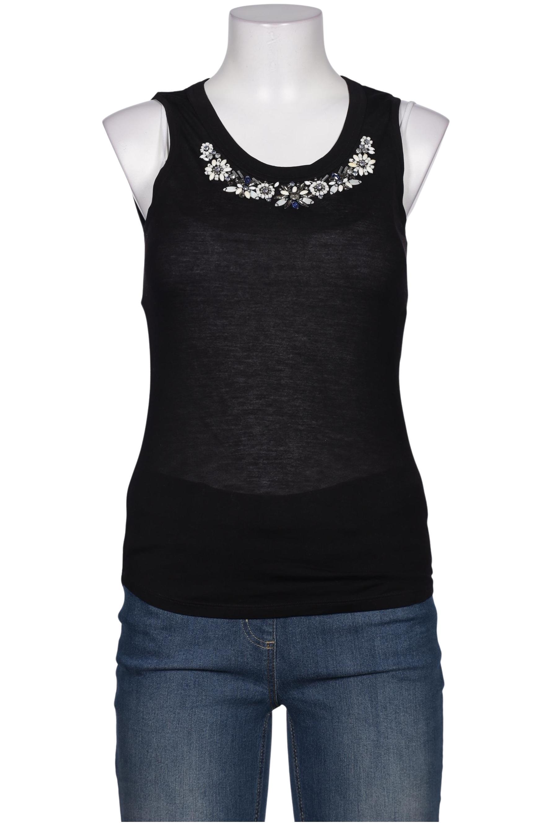 

Karen Millen Damen Top, schwarz, Gr. 8