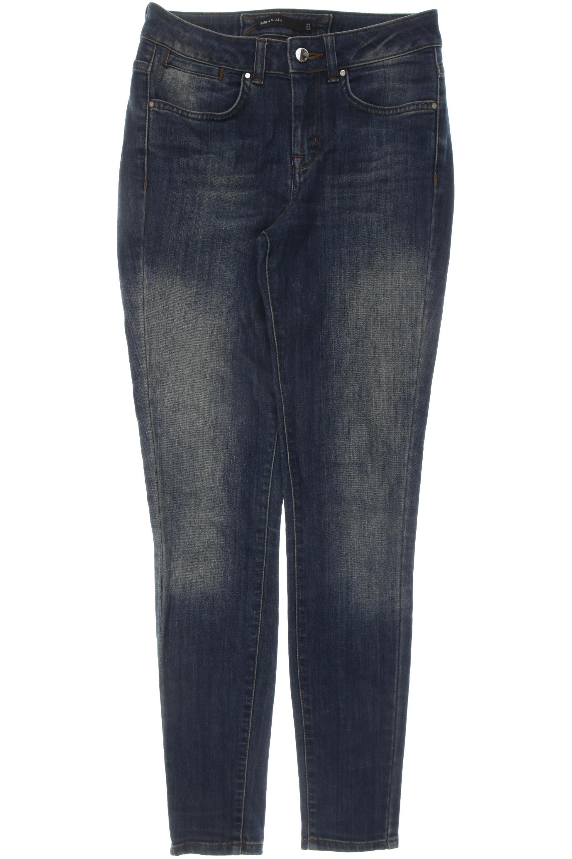 

Karen Millen Damen Jeans, blau, Gr. 6
