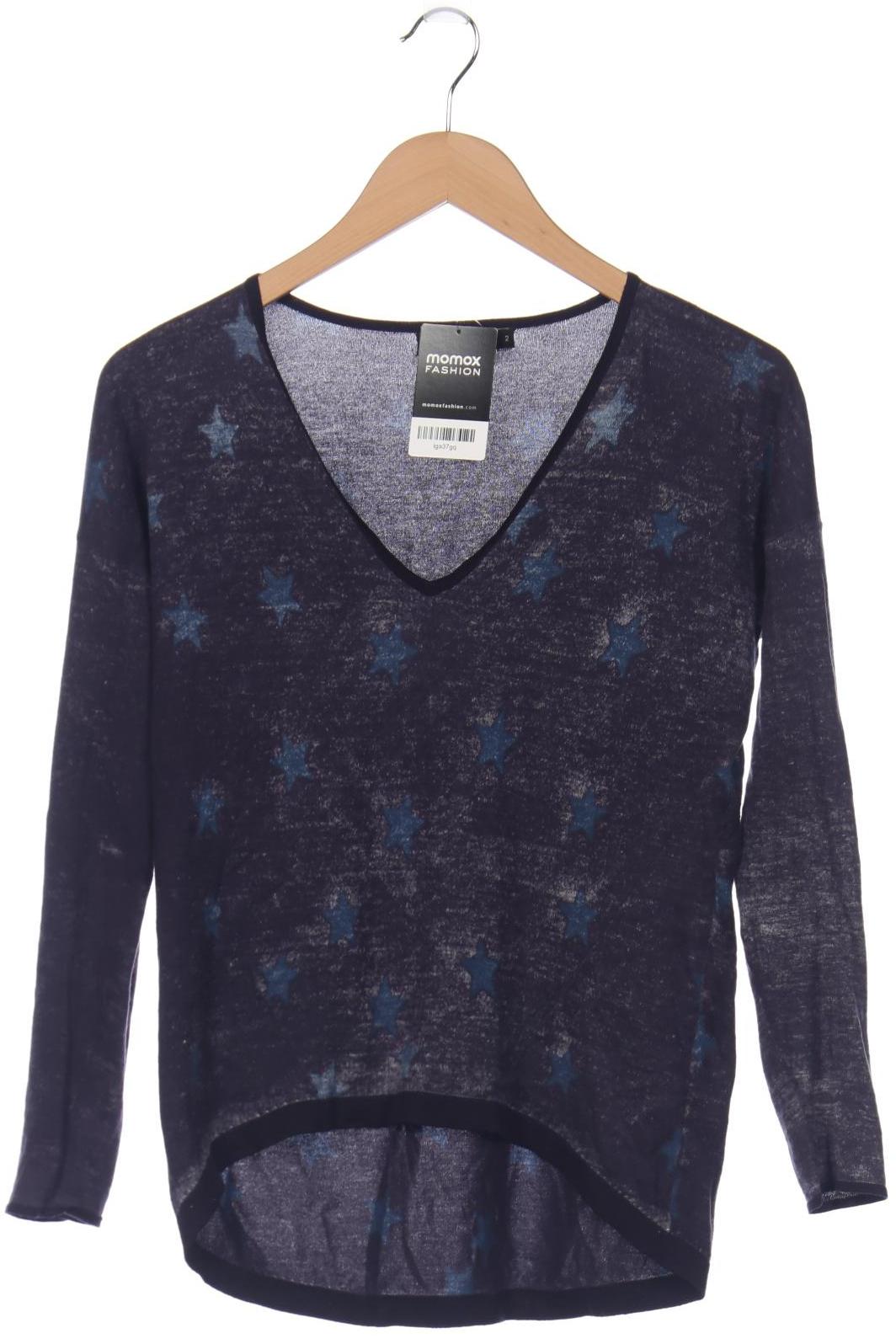 

Karen Millen Damen Langarmshirt, marineblau, Gr. 2