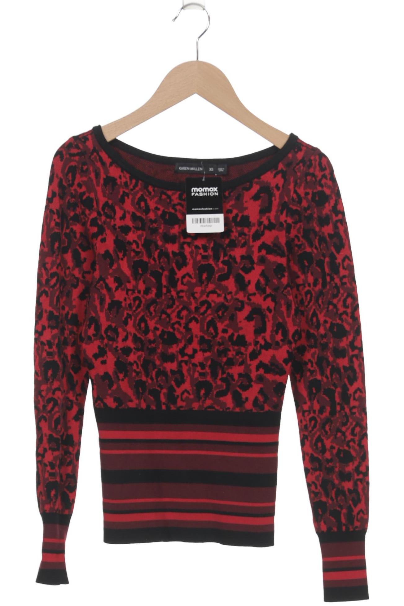 

Karen Millen Damen Pullover, bordeaux, Gr. 34