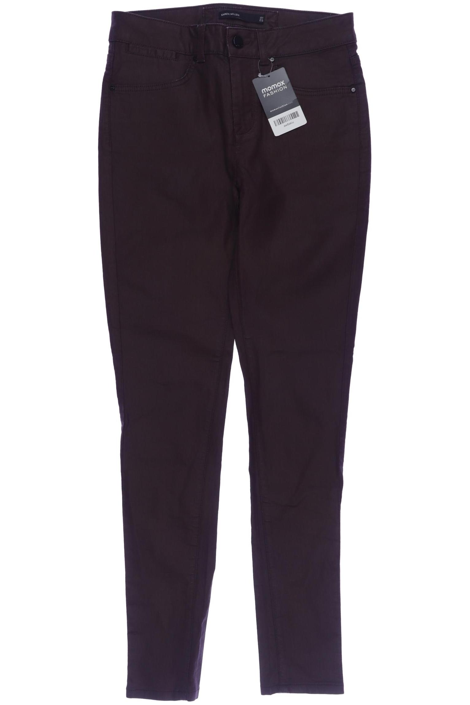 

Karen Millen Damen Stoffhose, bordeaux, Gr. 36