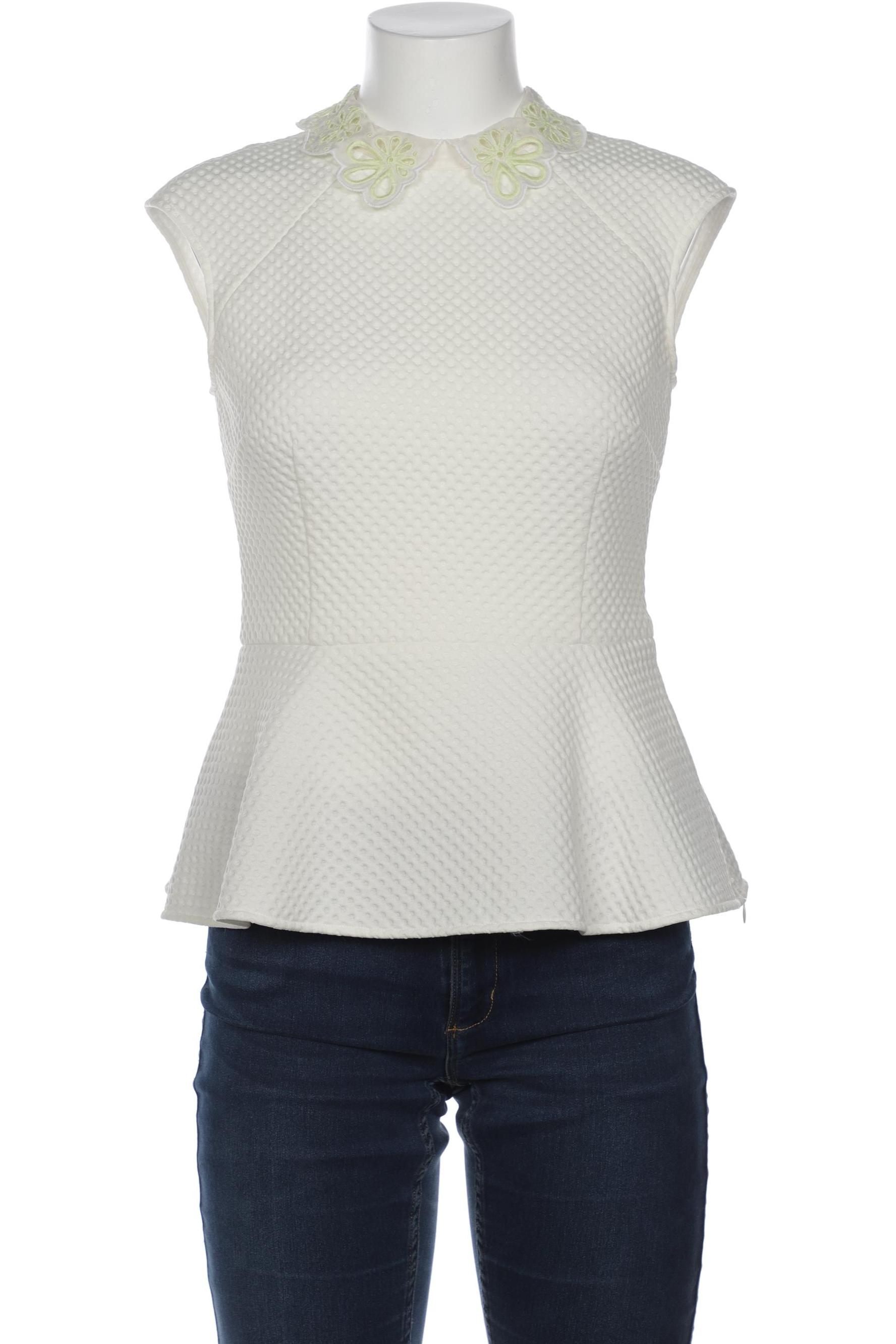 

Karen Millen Damen Bluse, weiß, Gr. 40