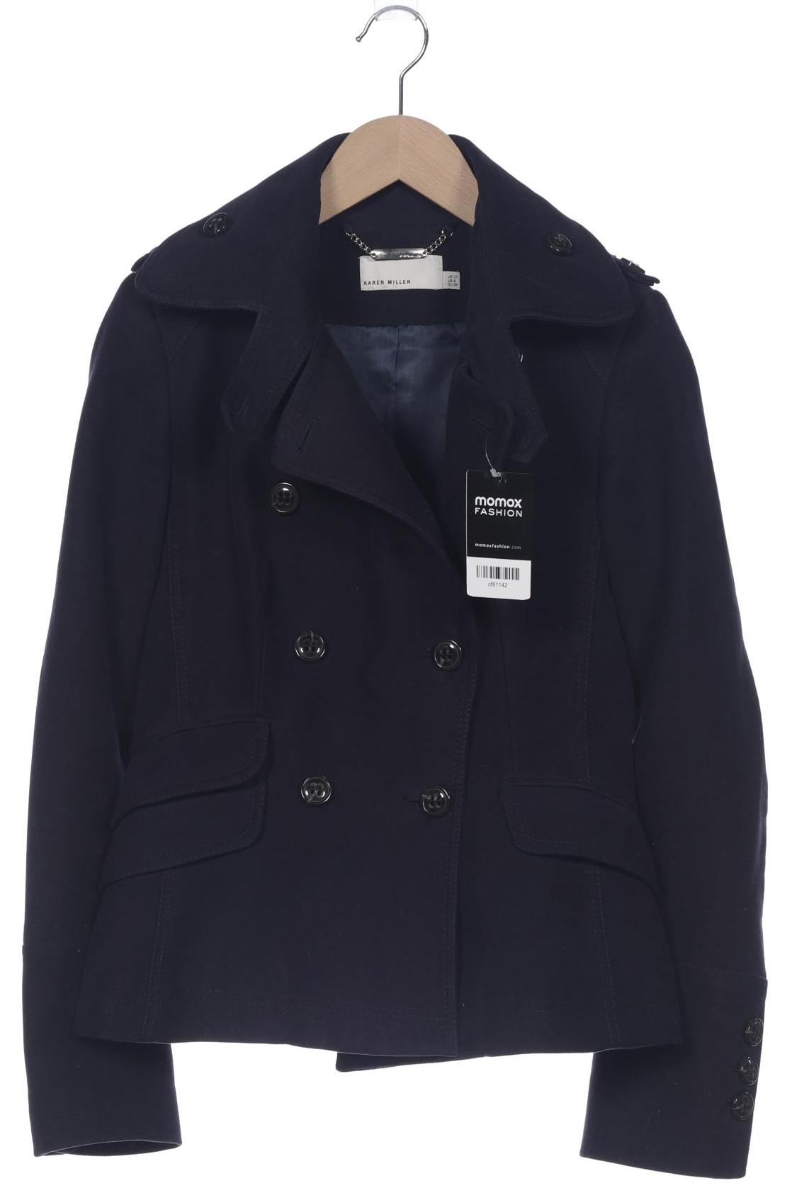 

Karen Millen Damen Jacke, marineblau, Gr. 38