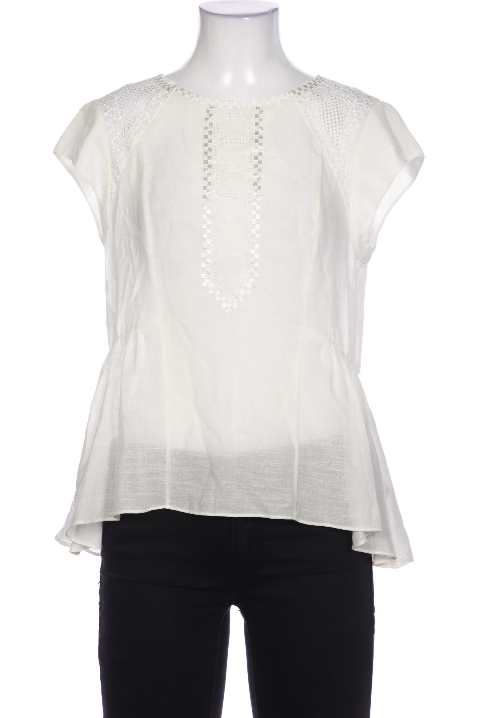 

Karen Millen Damen Bluse, cremeweiß, Gr. 38