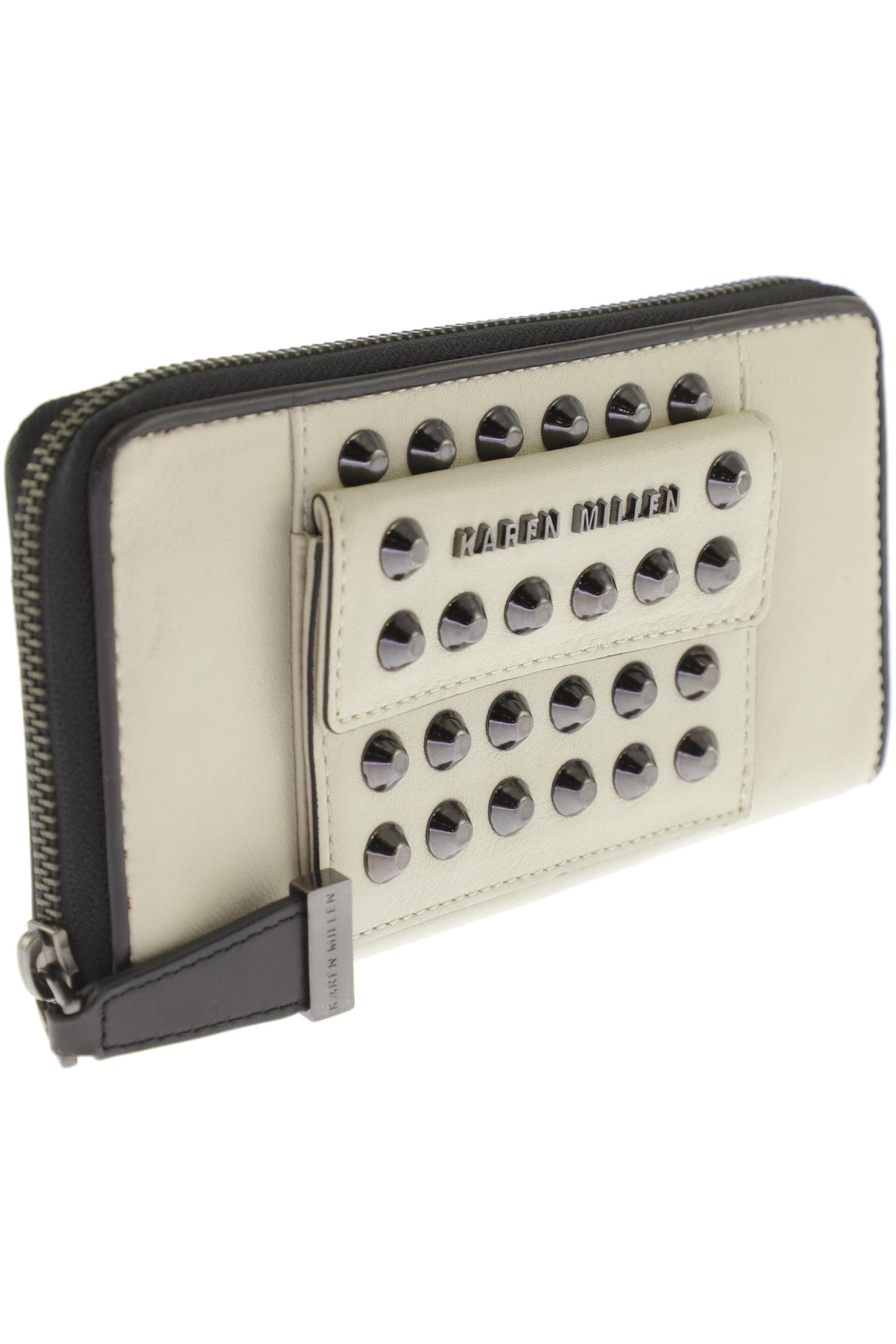 

Karen Millen Damen Portemonnaie, cremeweiß, Gr.