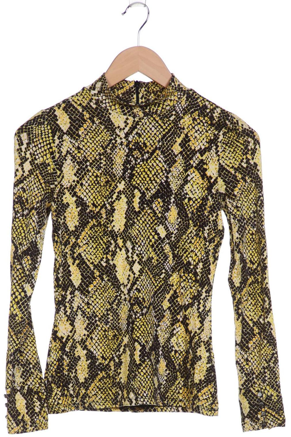 

Karen Millen Damen Langarmshirt, gelb, Gr. 36