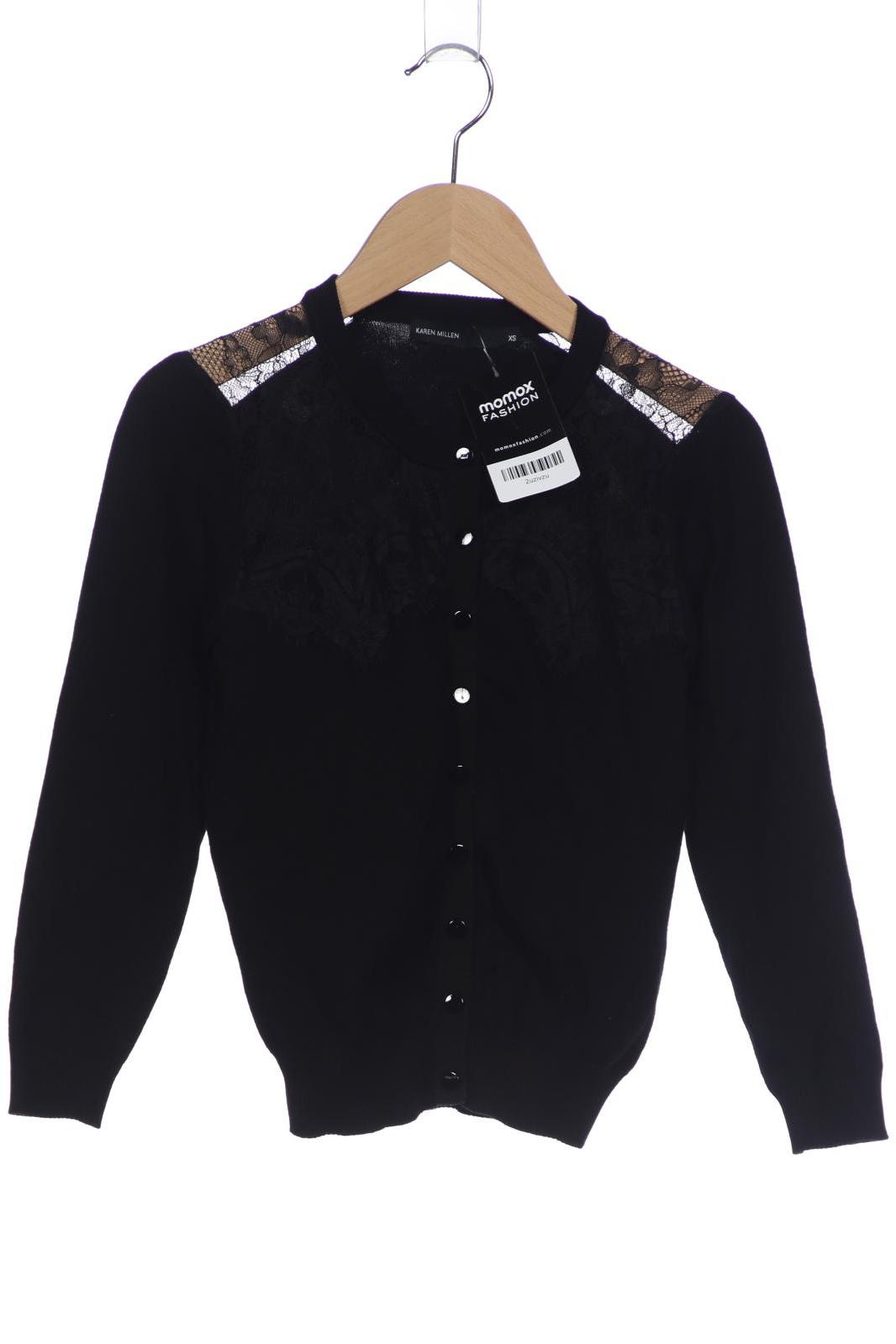 

Karen Millen Damen Strickjacke, schwarz, Gr. 34