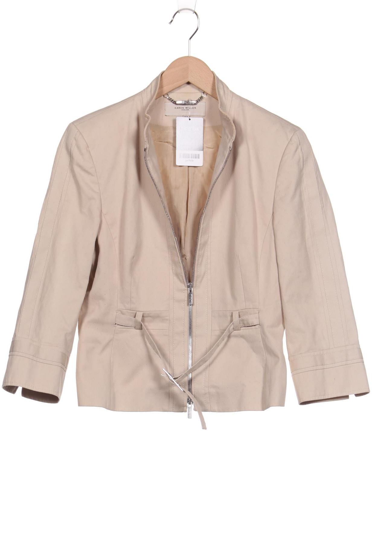 

Karen Millen Damen Jacke, cremeweiß, Gr. 42