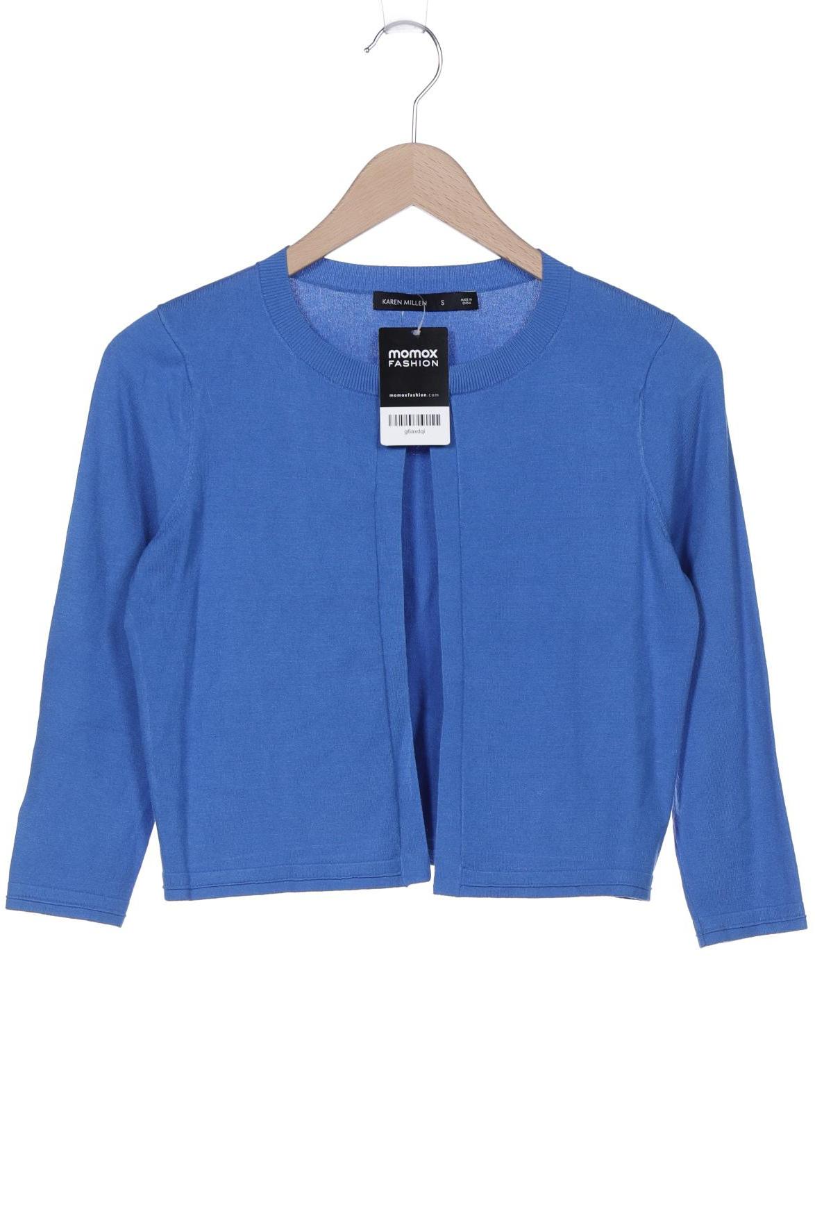 

Karen Millen Damen Strickjacke, blau, Gr. 36
