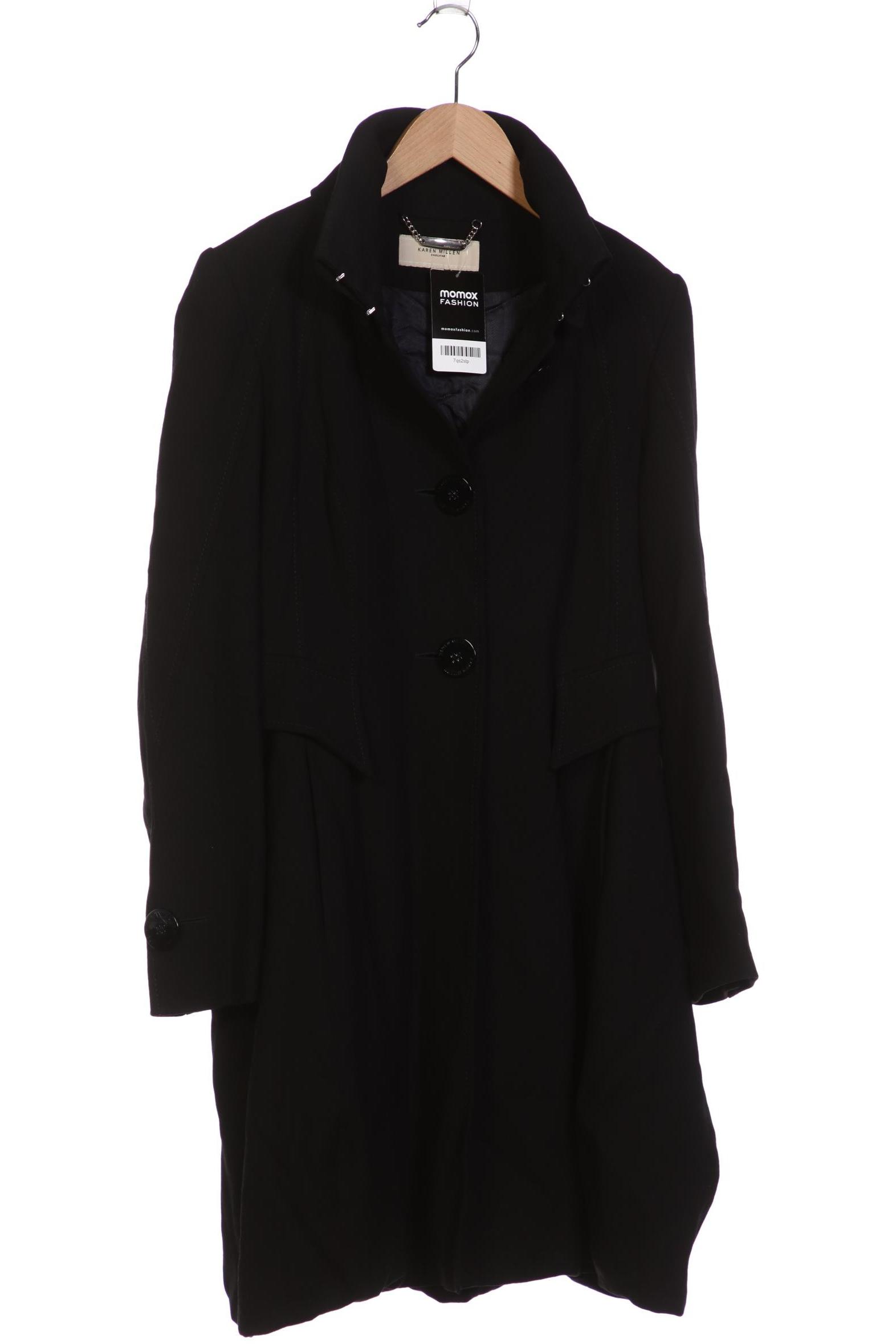 

Karen Millen Damen Mantel, schwarz, Gr. 42